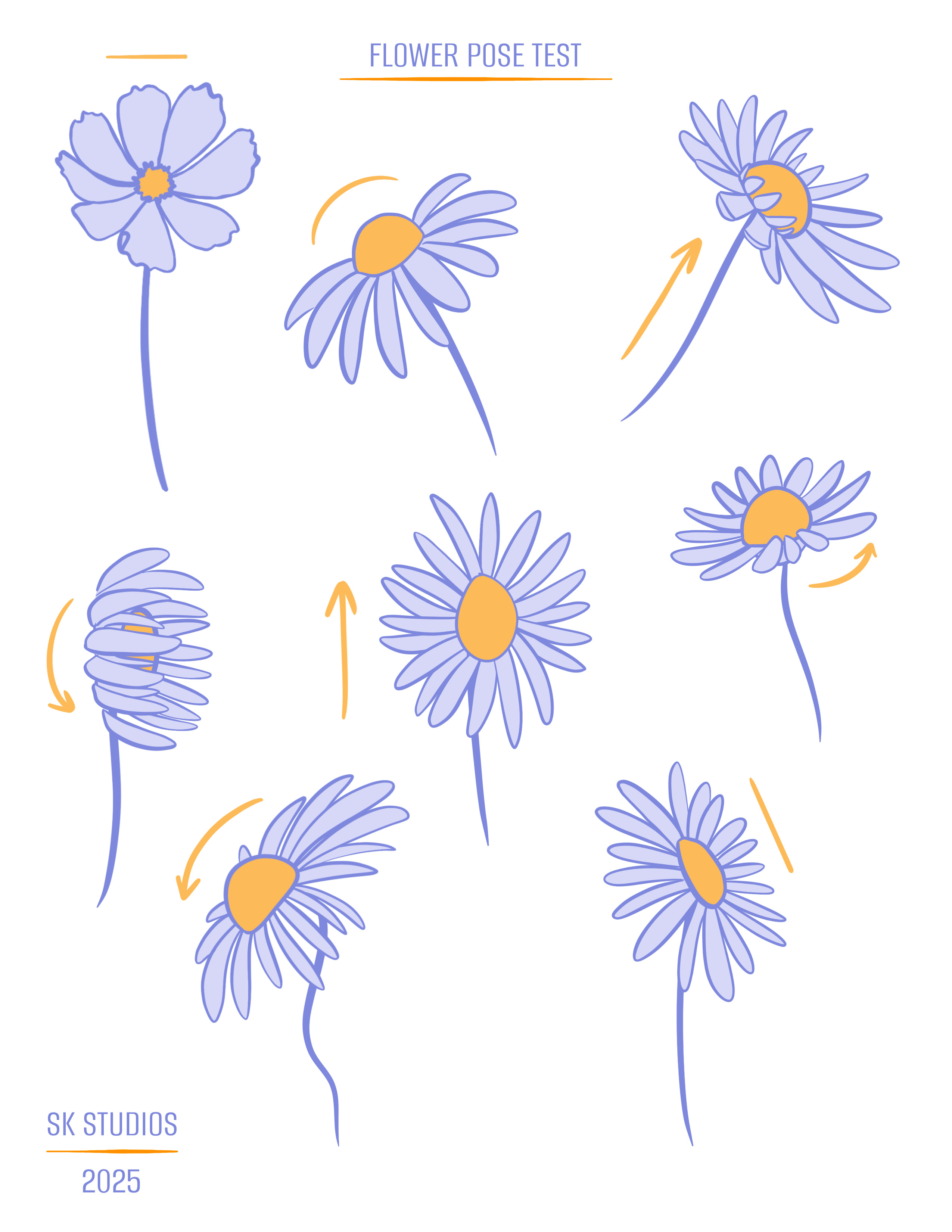 Flower Pose Test_SK Studios