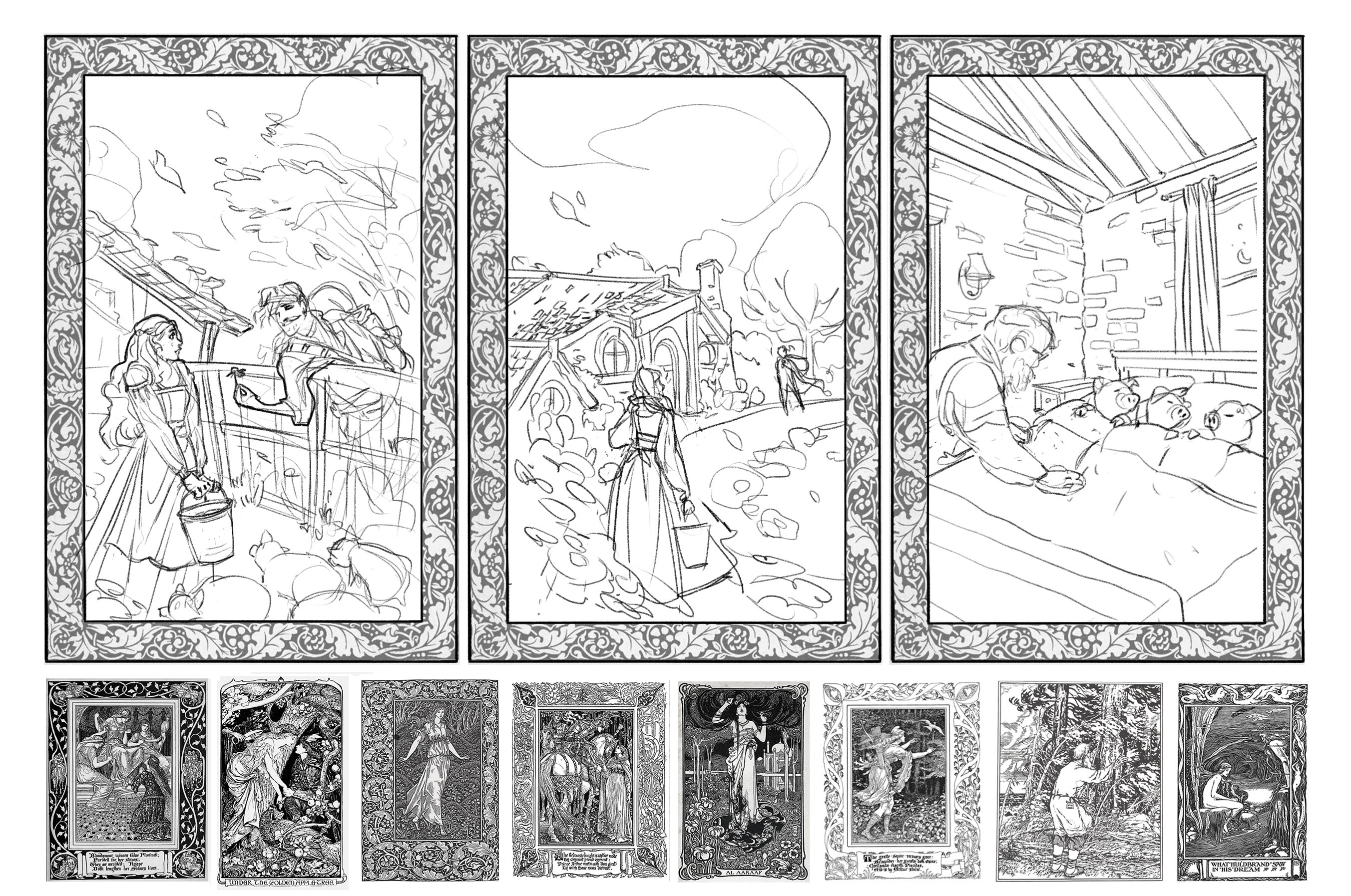 three daughters roughs