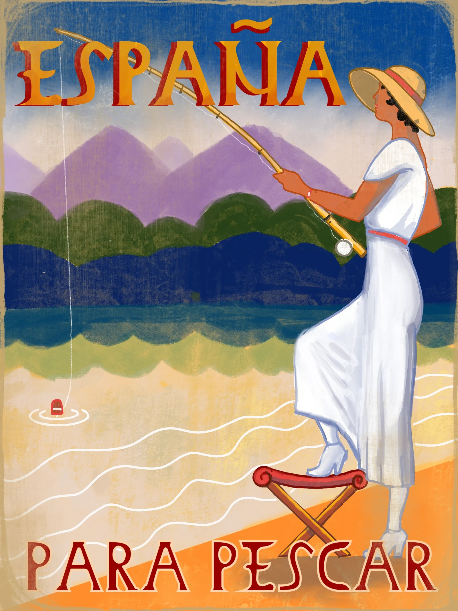 In world poster for Spain Reserve