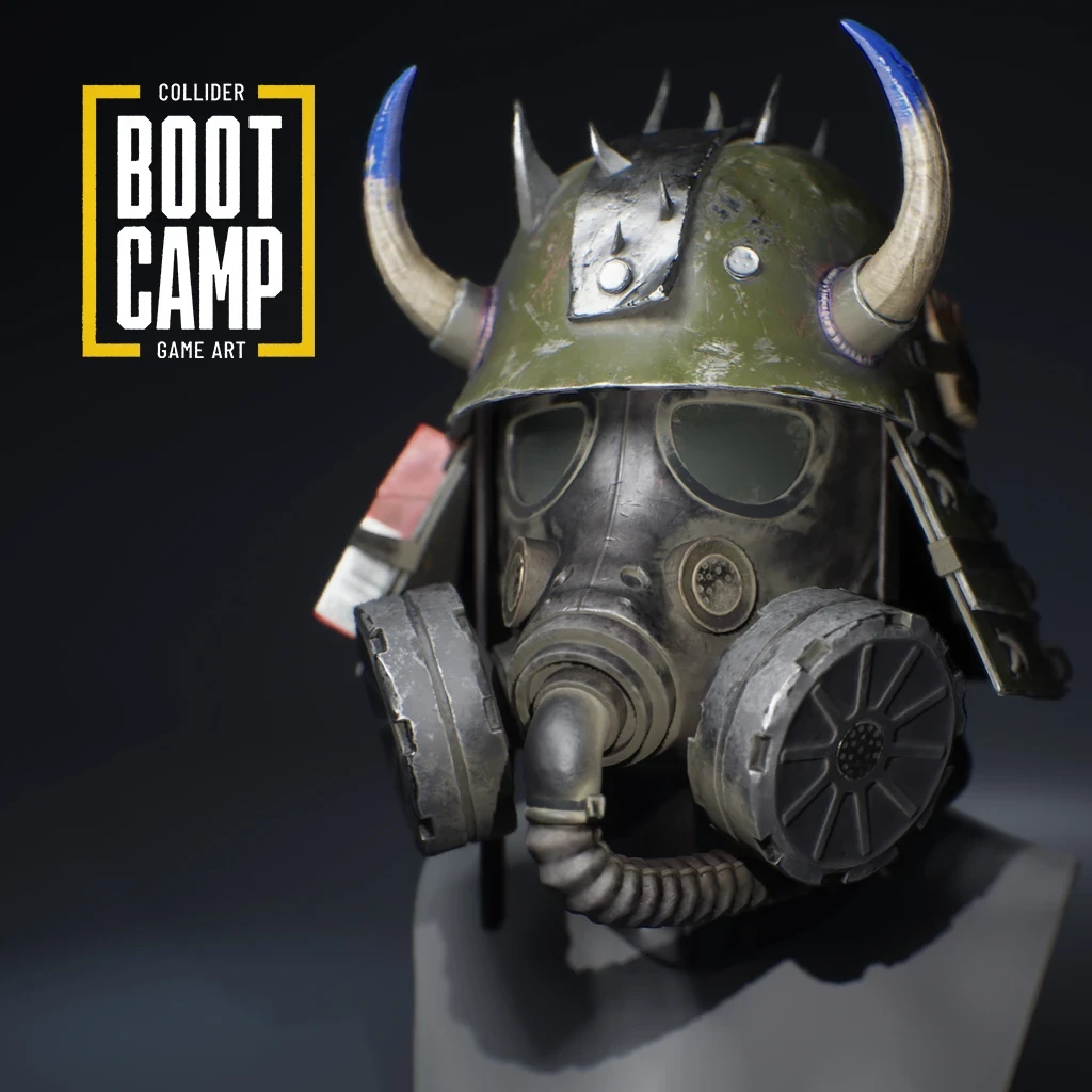 Post-Apocalyptic Helmet - Collider Bootcamp 2025