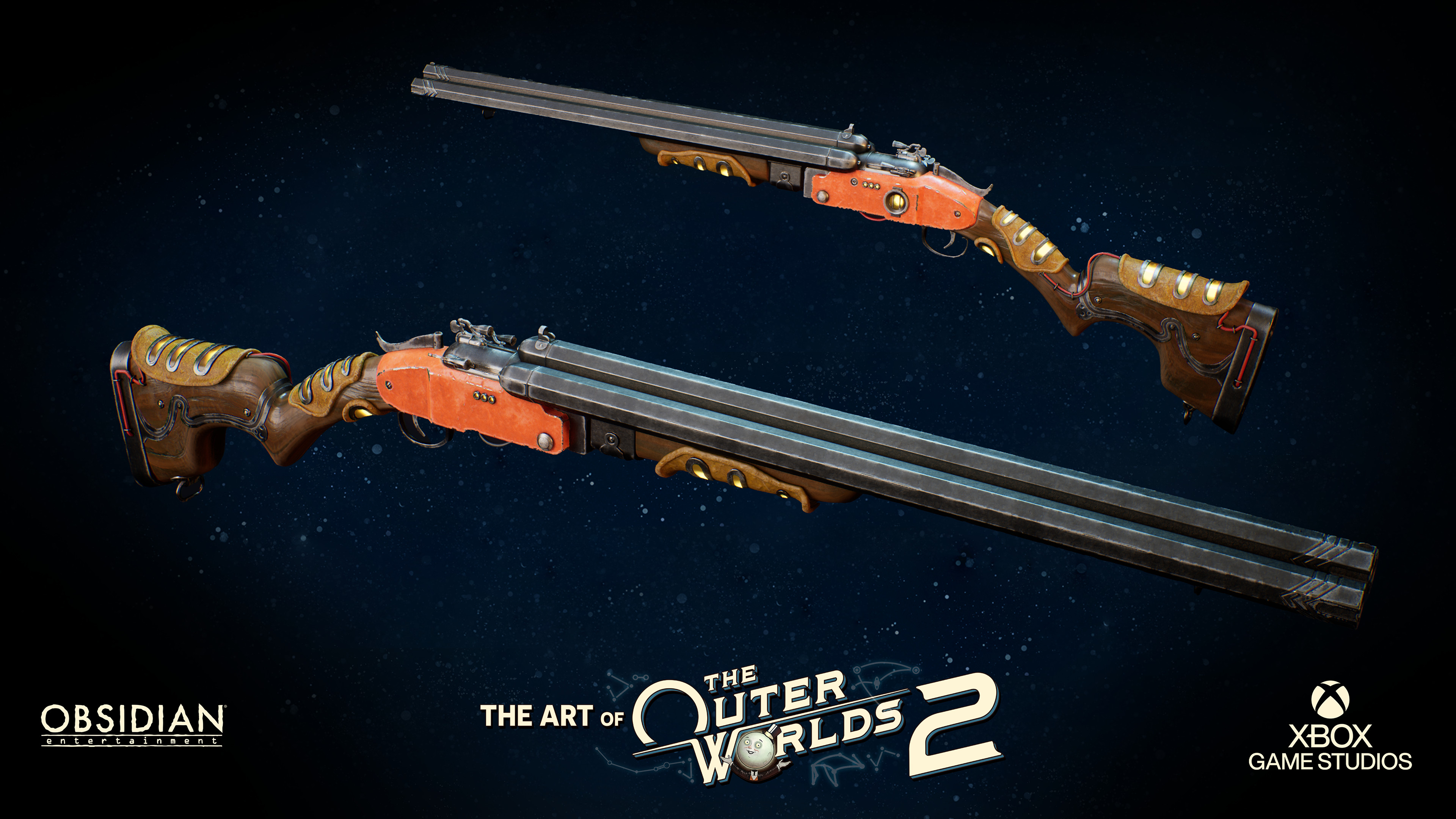 Triple Barrel Shotgun