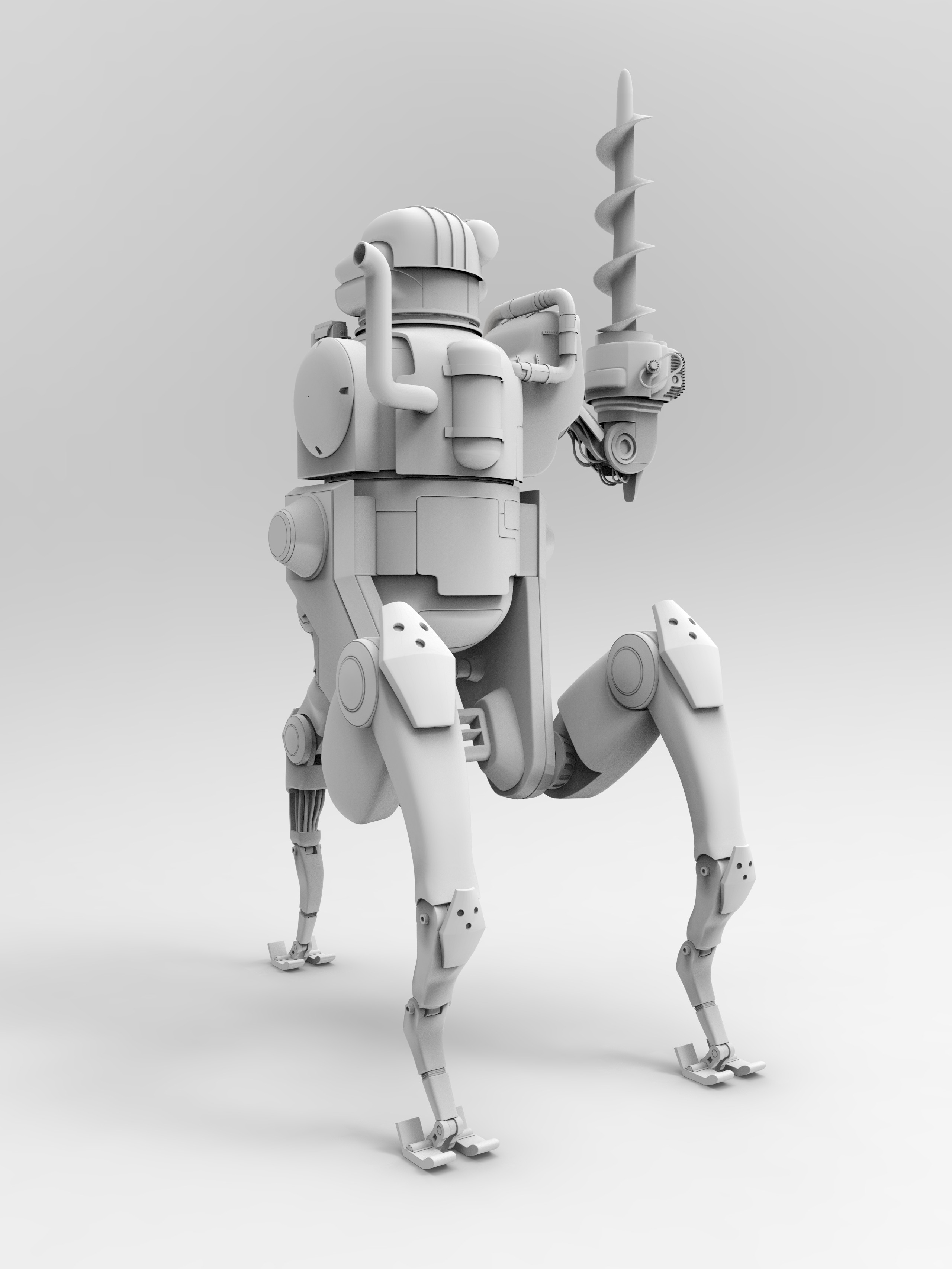 Construction Auto-Mechanical Rear Left