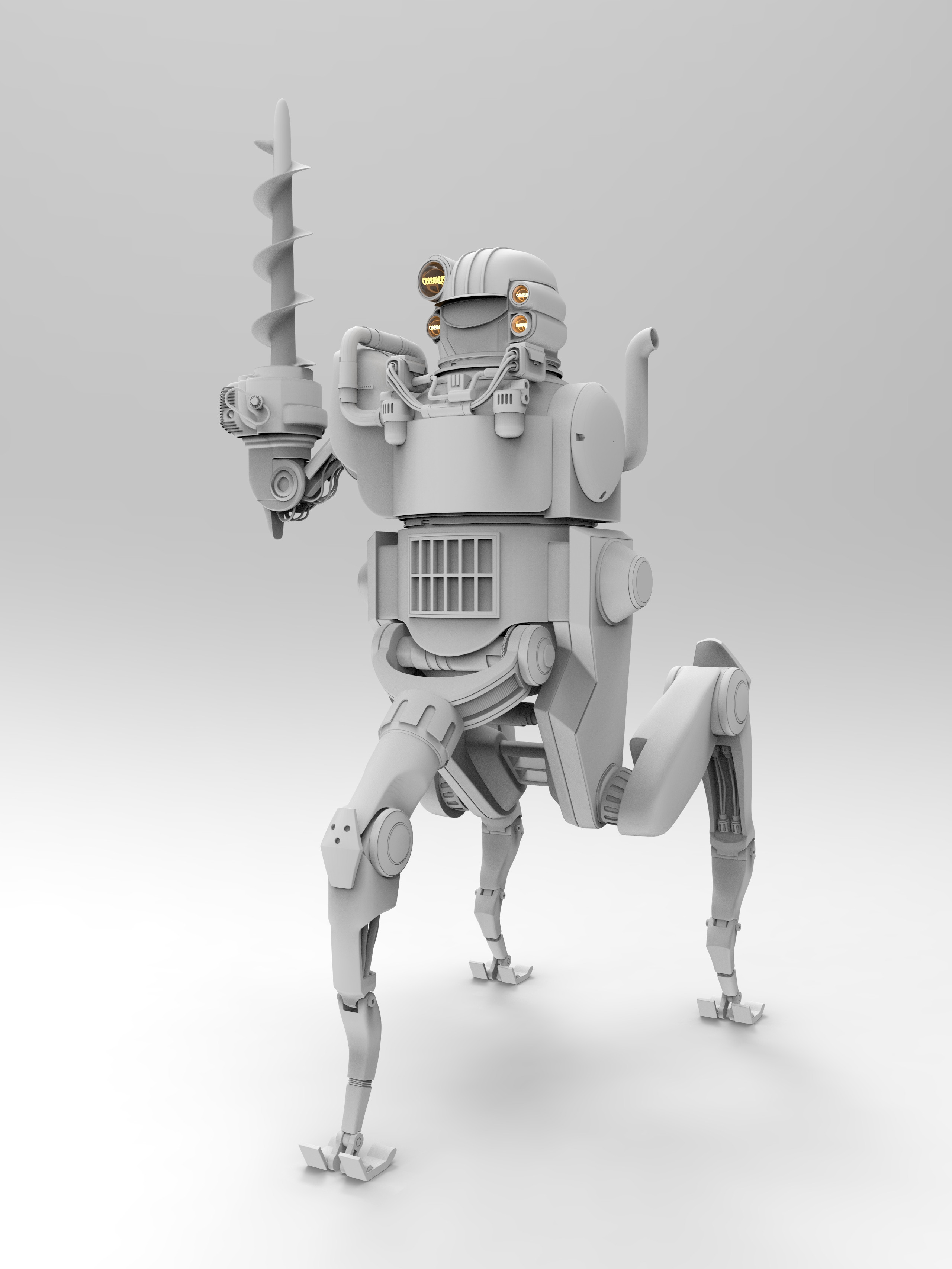 Construction Auto-Mechanical Front Left