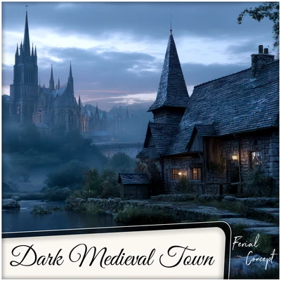 🔹200 Dark Medieval Town - Environment Concept Reference Image Pack v.476 |4K|
