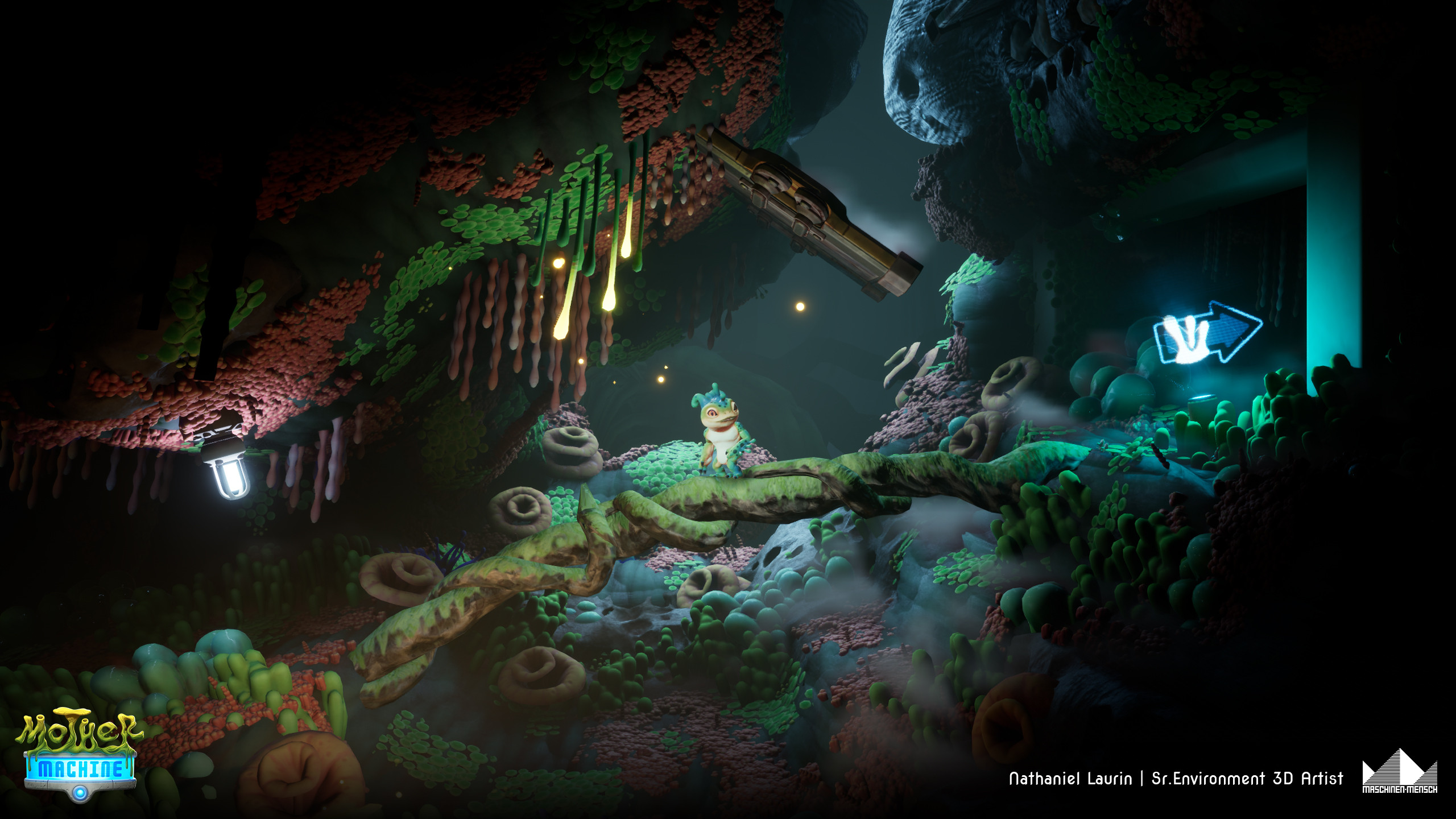 Mother's Home is full of the planet's lush foliage that has crept in over time.