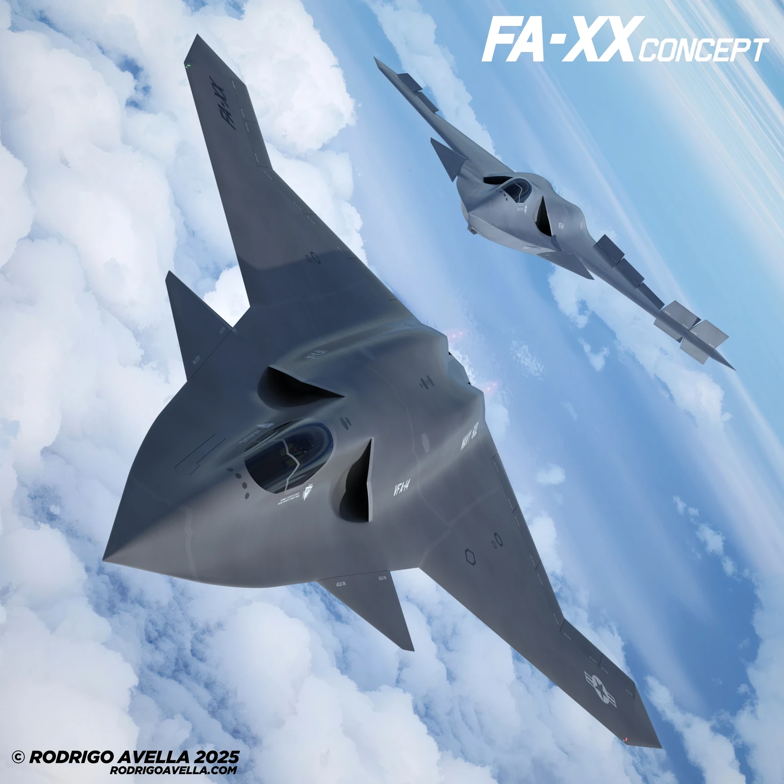 Sixth Generation F/A-XX Fighter