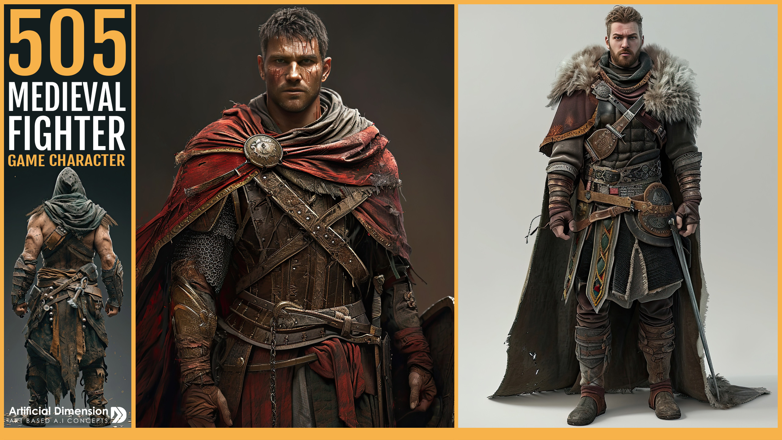 Product Link: https://www.artstation.com/a/35080274
Game Character Bundle VOL2 [80%OFF]: https://www.artstation.com/a/32990043