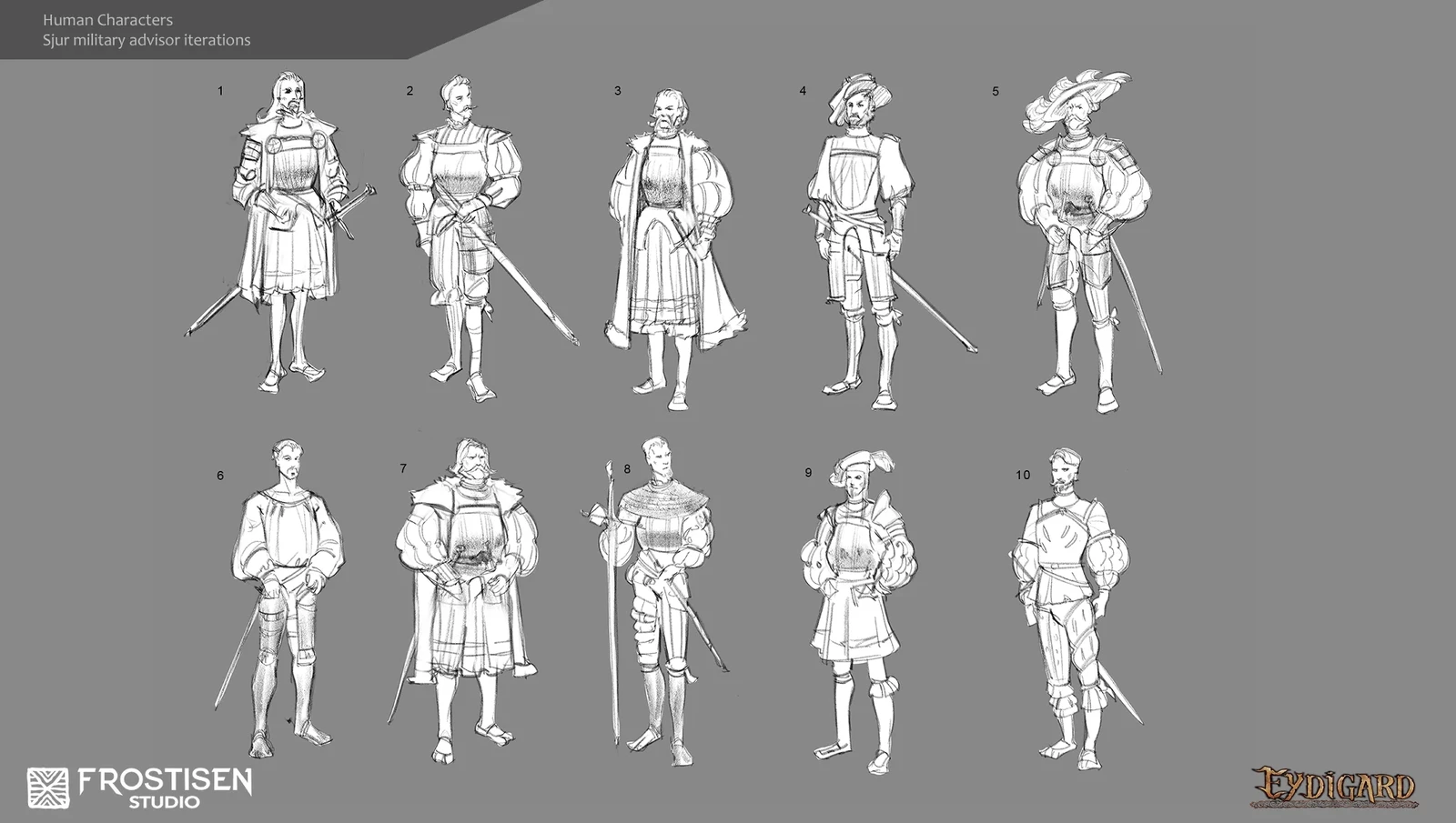Clan Sjur Military Advisor Iterations