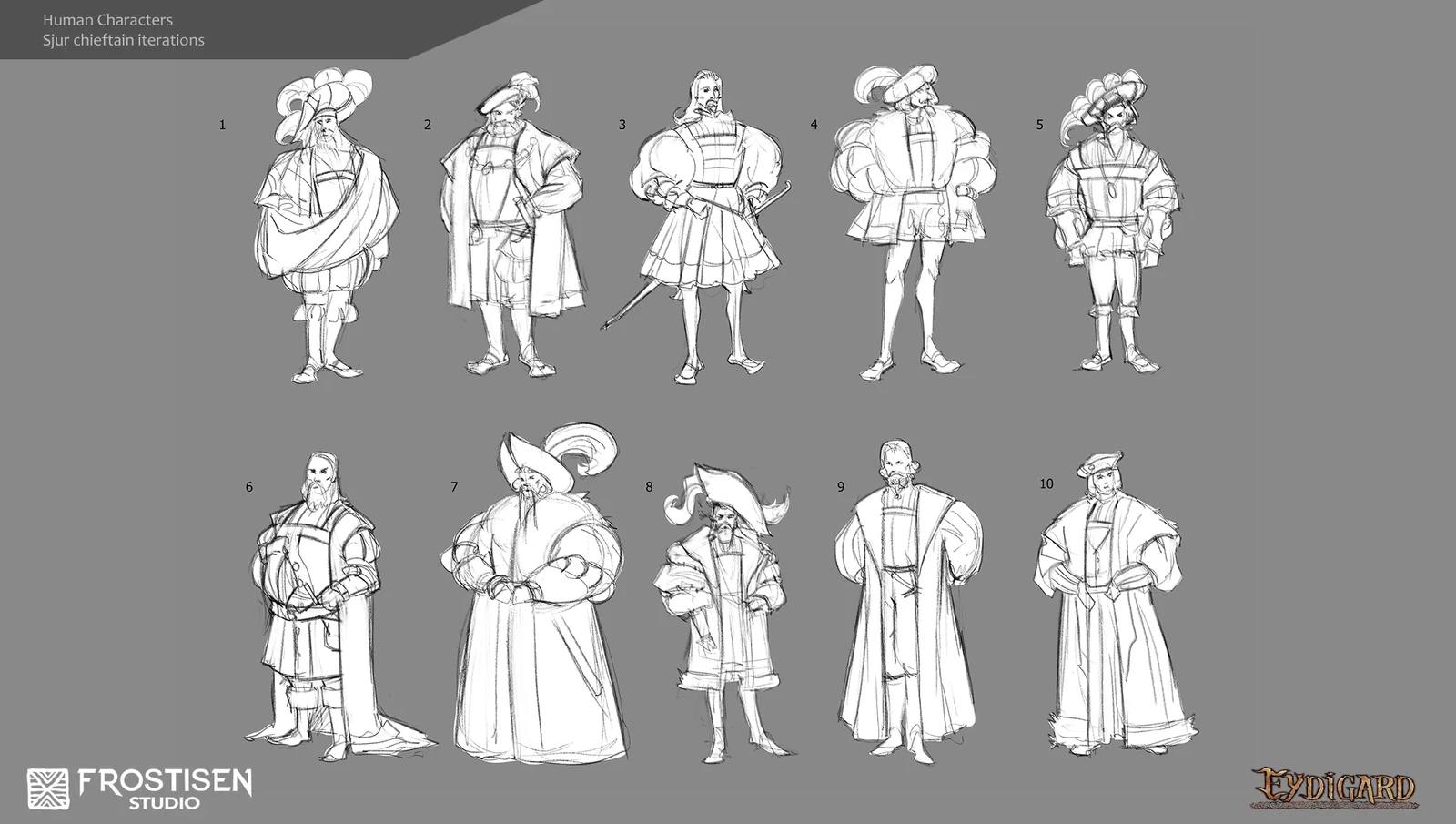 Clan Sjur Chieftain Iterations