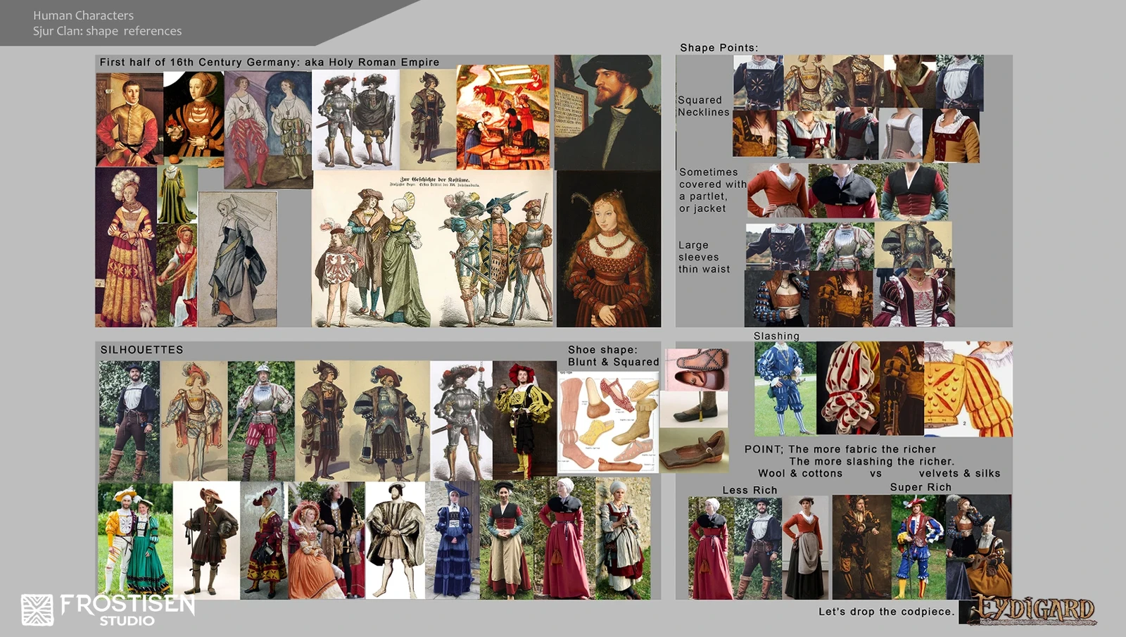 Reference guide for the team for Clan Sjur