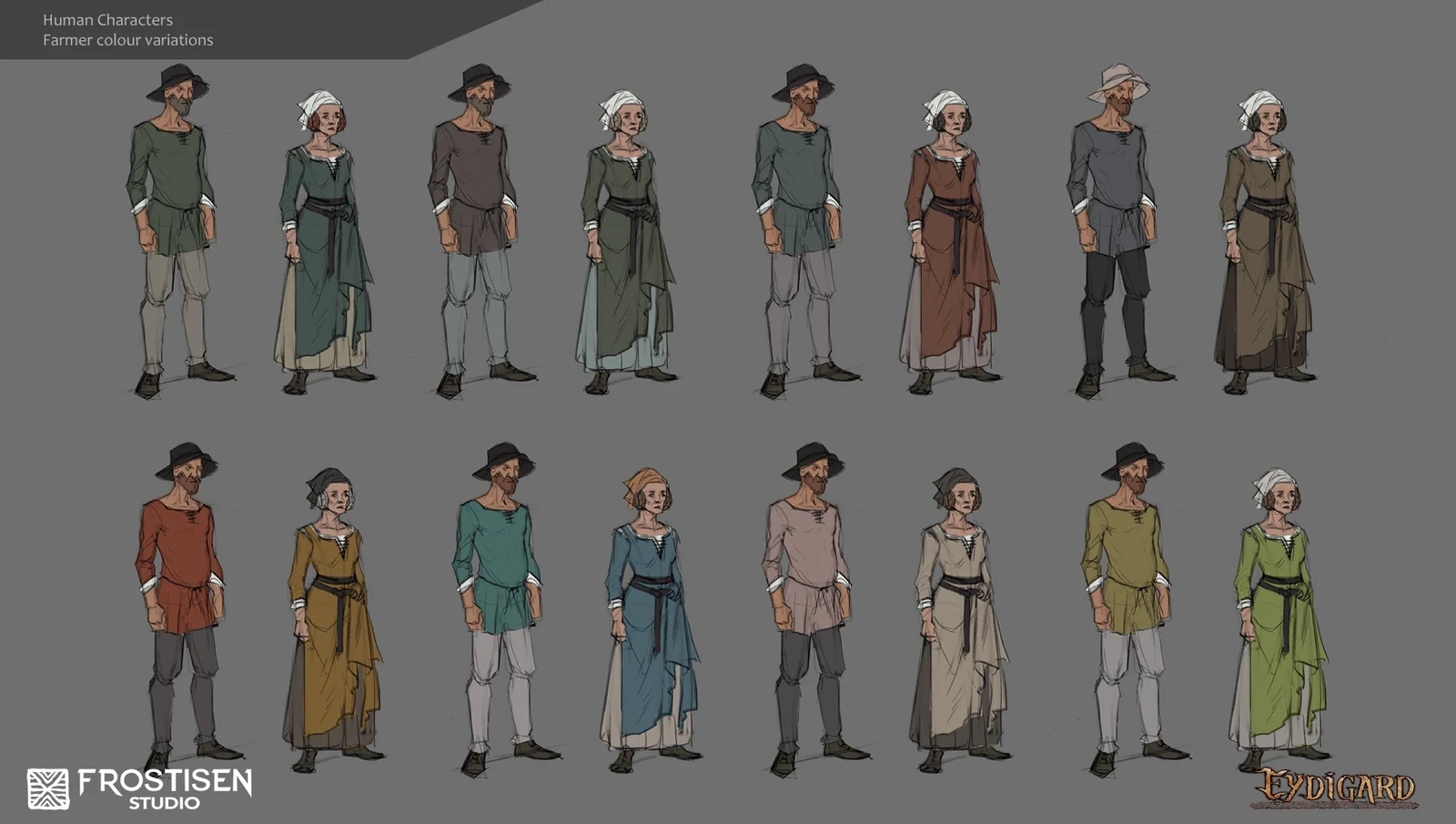 Colour variations for basic npcs