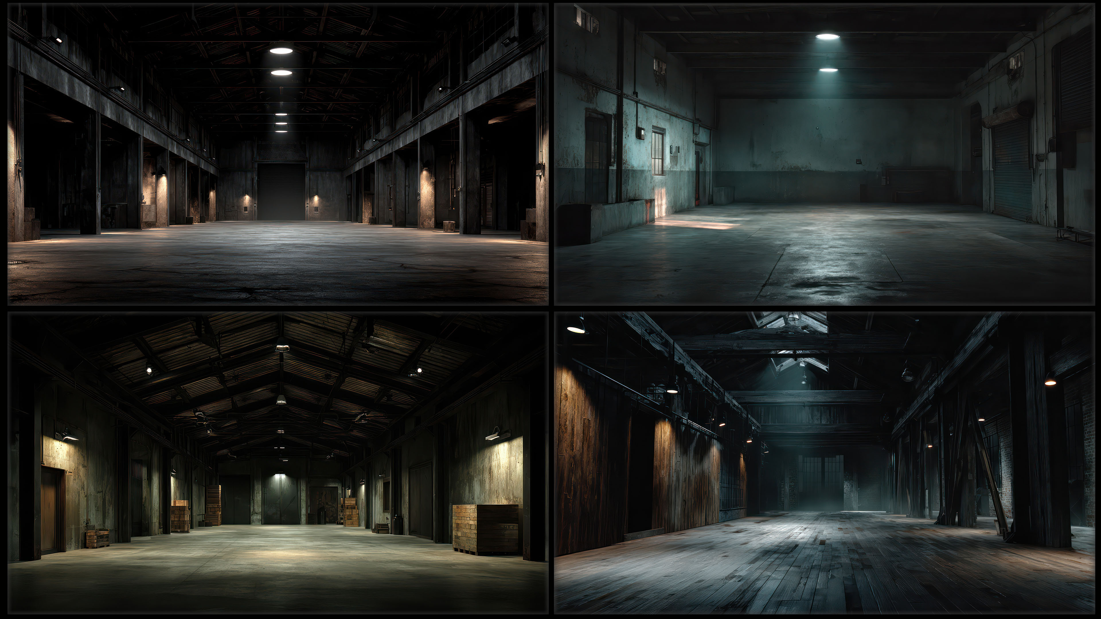 240 Dark Warehouse - Environment Concept Reference Image Pack v.485 |4K|
https://www.artstation.com/a/50869113