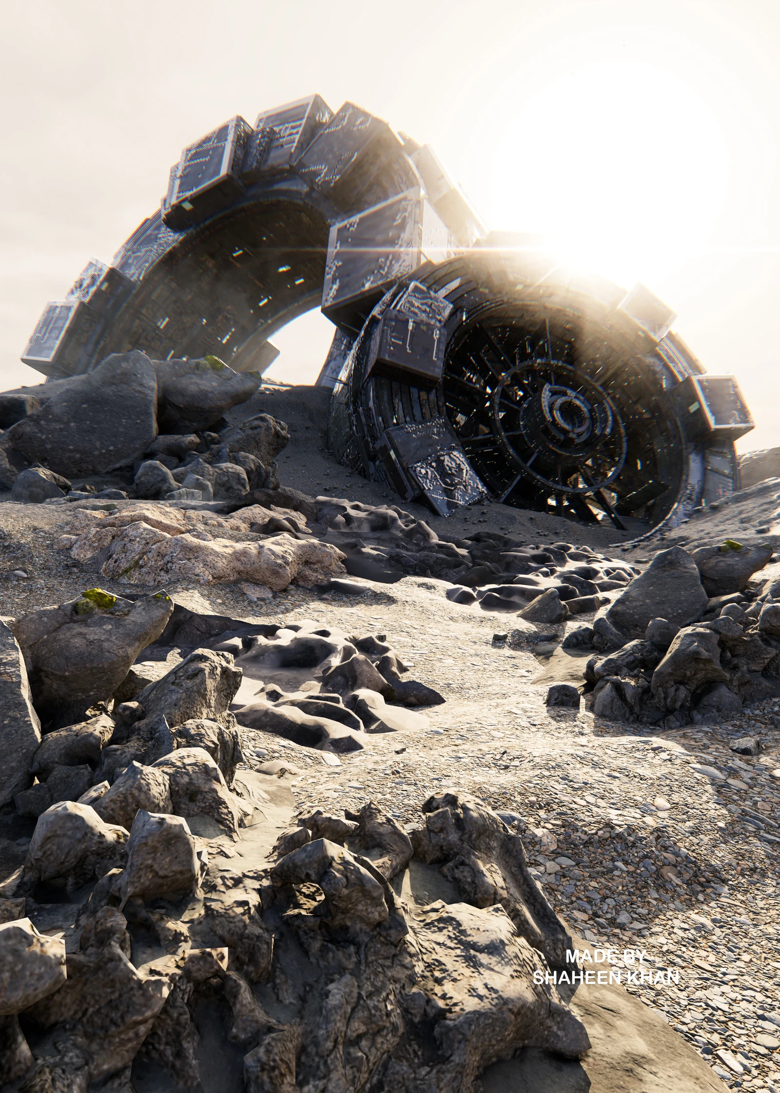 Sci-Fi Waste Lands