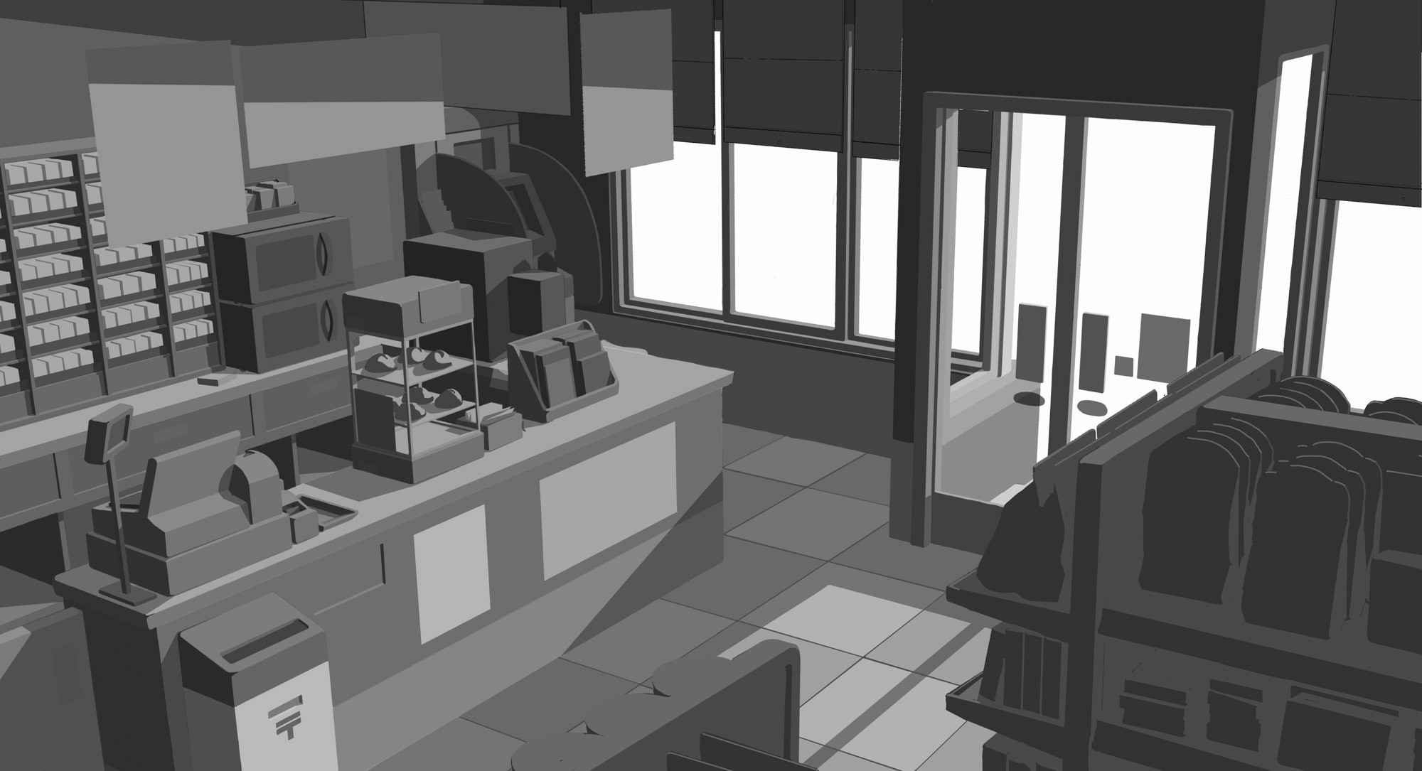 4. Last week started to think about making some ghostly animations with it.