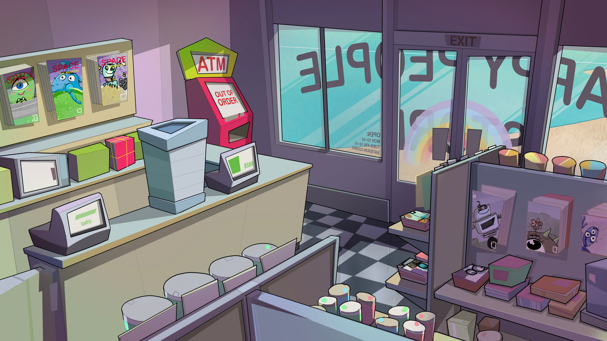 1. Originally I made this for work as part of a flashcard image series. I was limited by the time/style needed so I thought I would do something similar in the future in a different style. So, a few months back I decided to sketch out a different look.