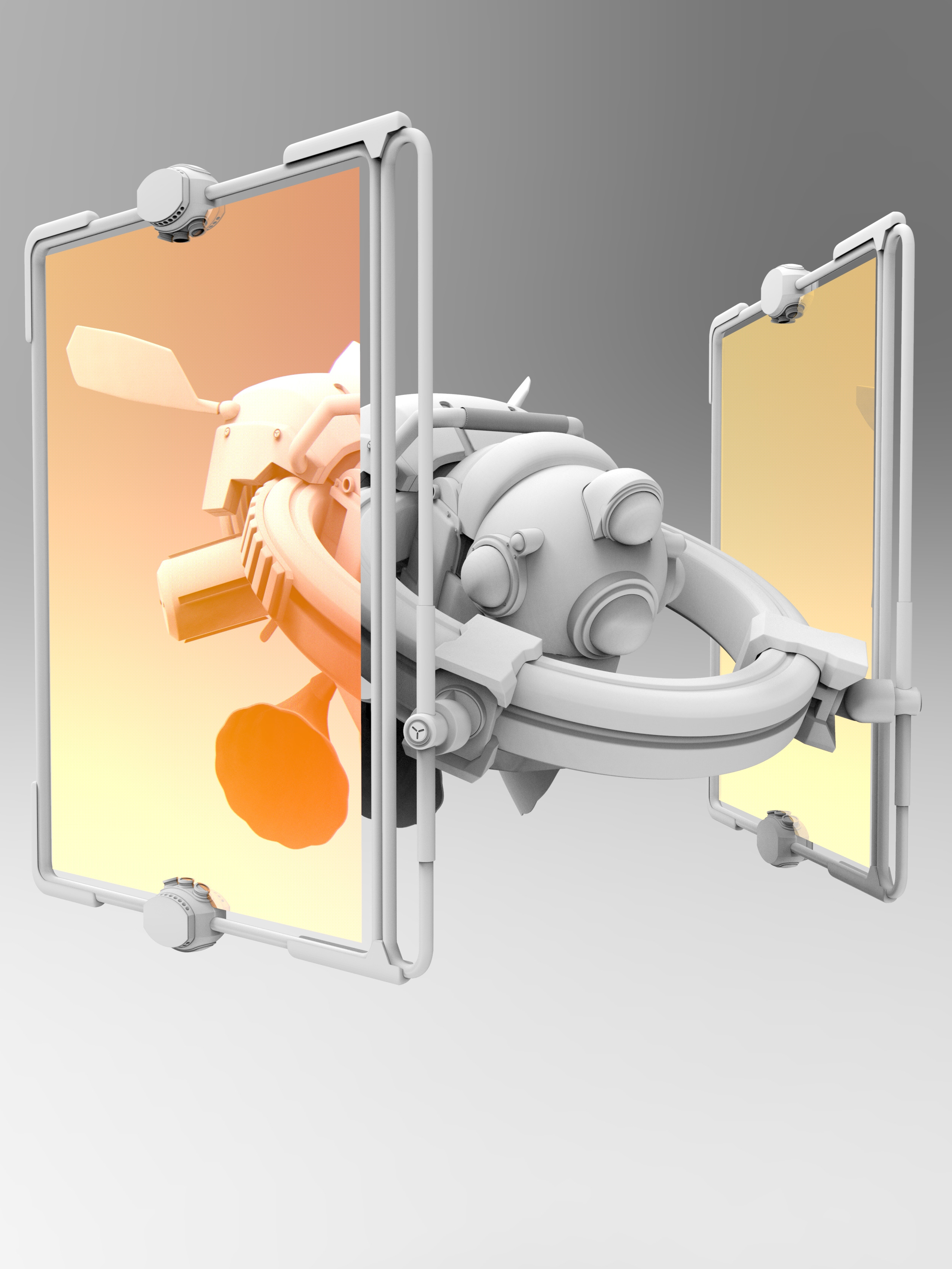 Ad Drone High Poly Front Right