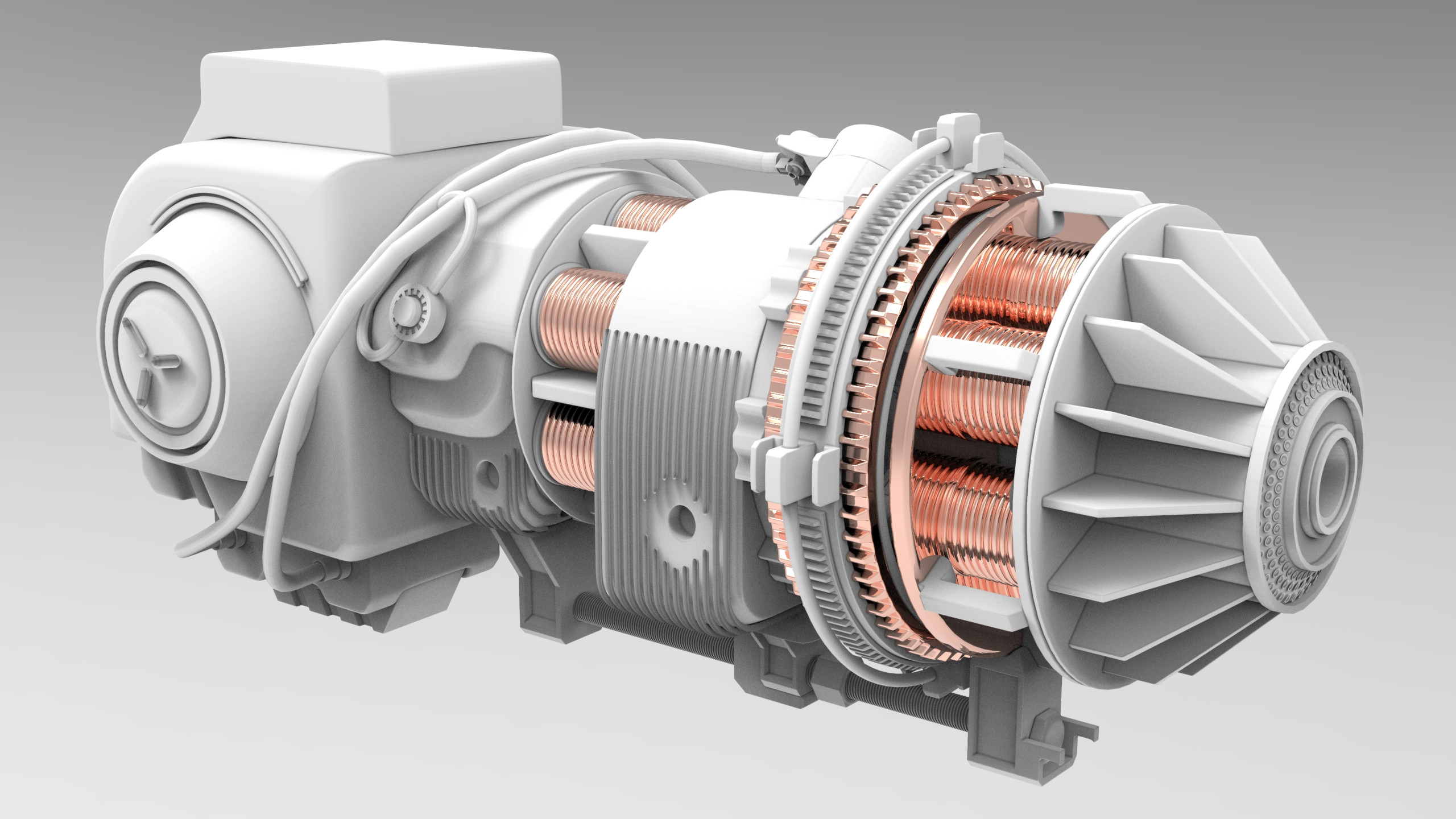 Liberation &amp; S.A.M Auto-Mechanical Variation High Poly Cannon Front Right