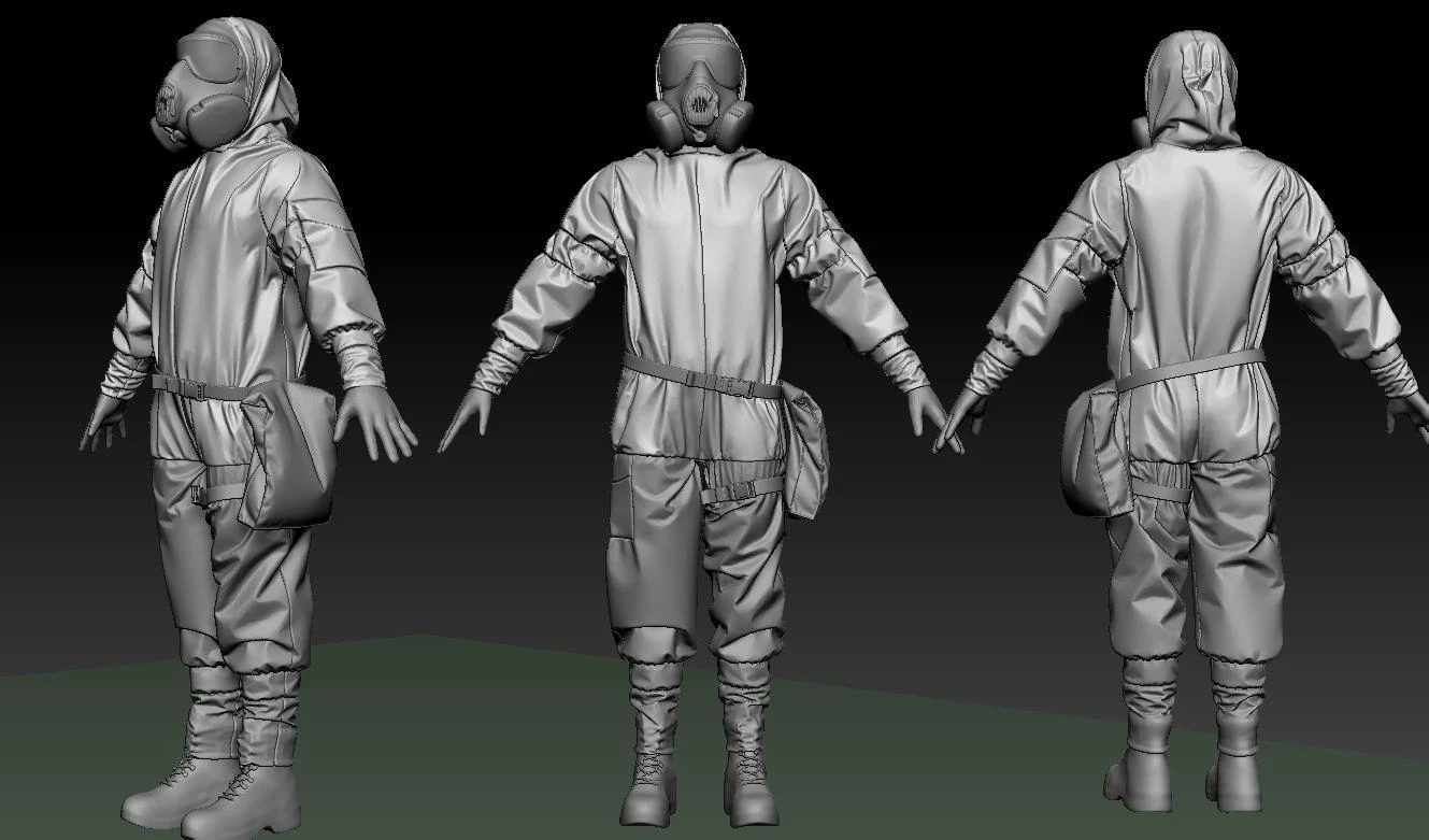 MOPP 4 Mission Oriented Protective Posture Outfit - Realtime Asset