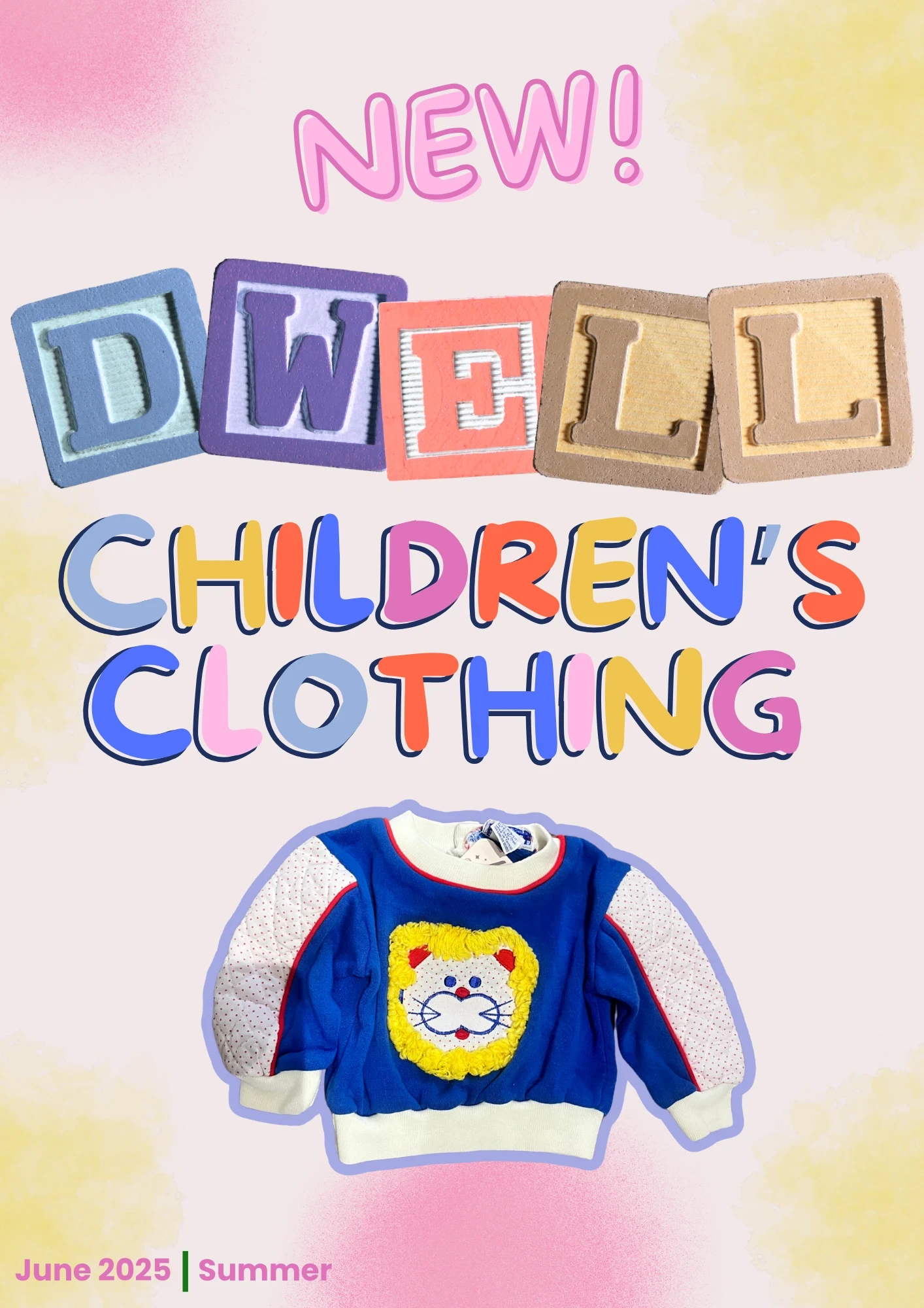 Children's Clothing Promo Newsletter - Dwell
