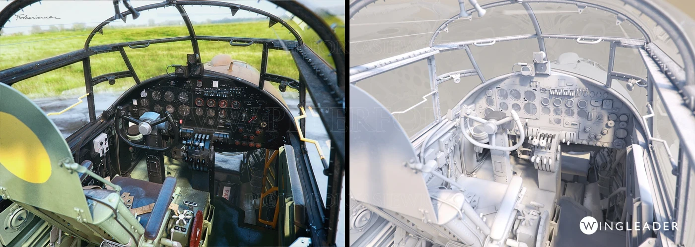 Interior view - cockpit