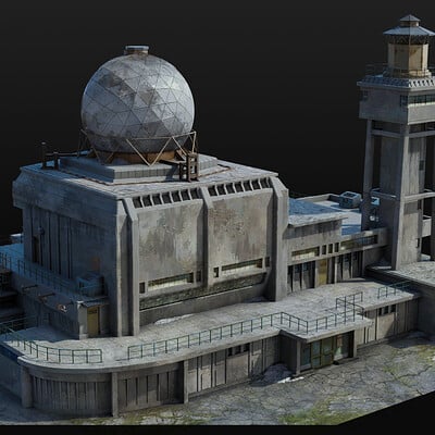 Teriberka. Weather station