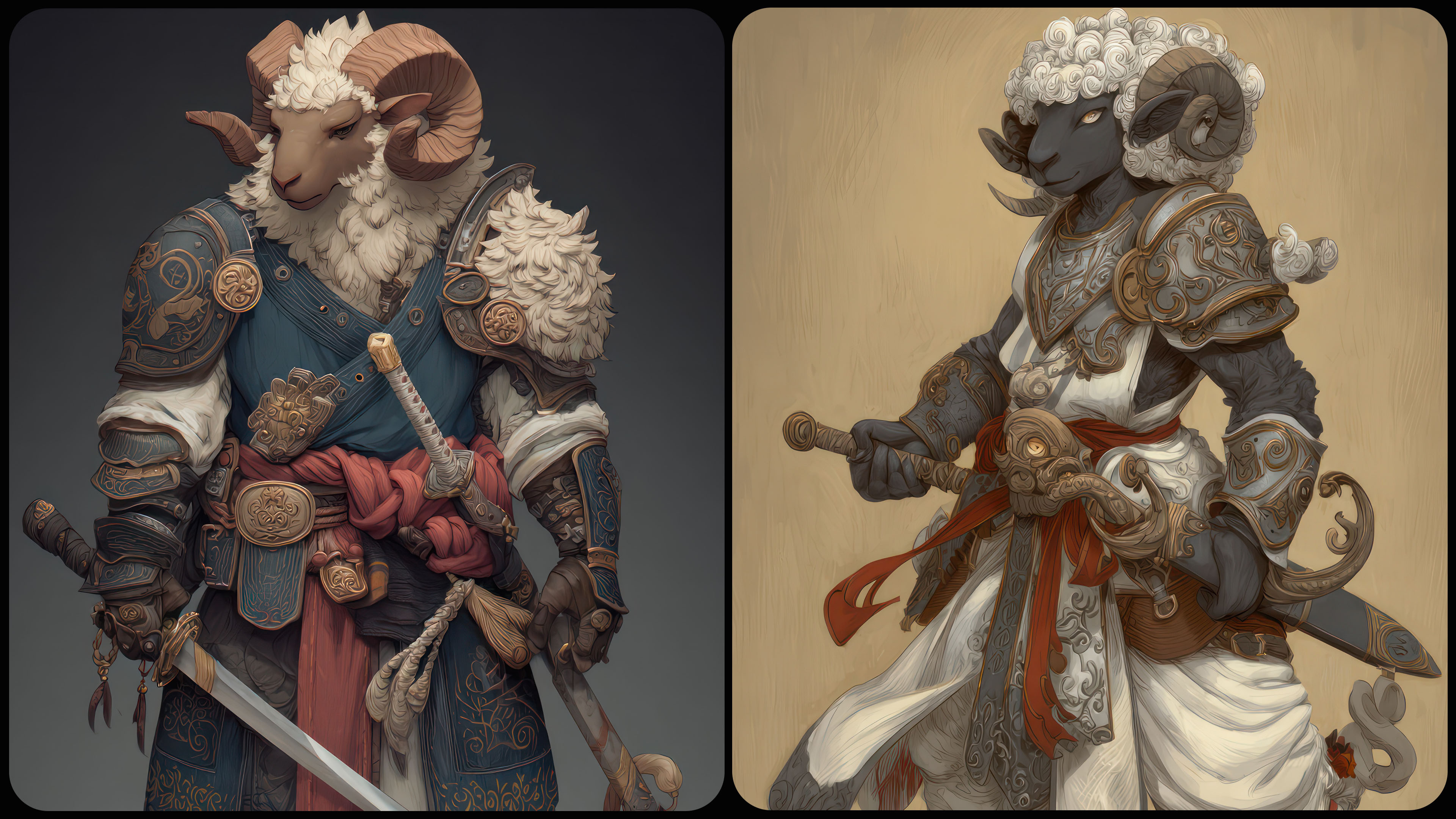 370 Sheep Warrior - Cartoon Character Reference Image Pack v.366 |4K|
https://www.artstation.com/a/50968324