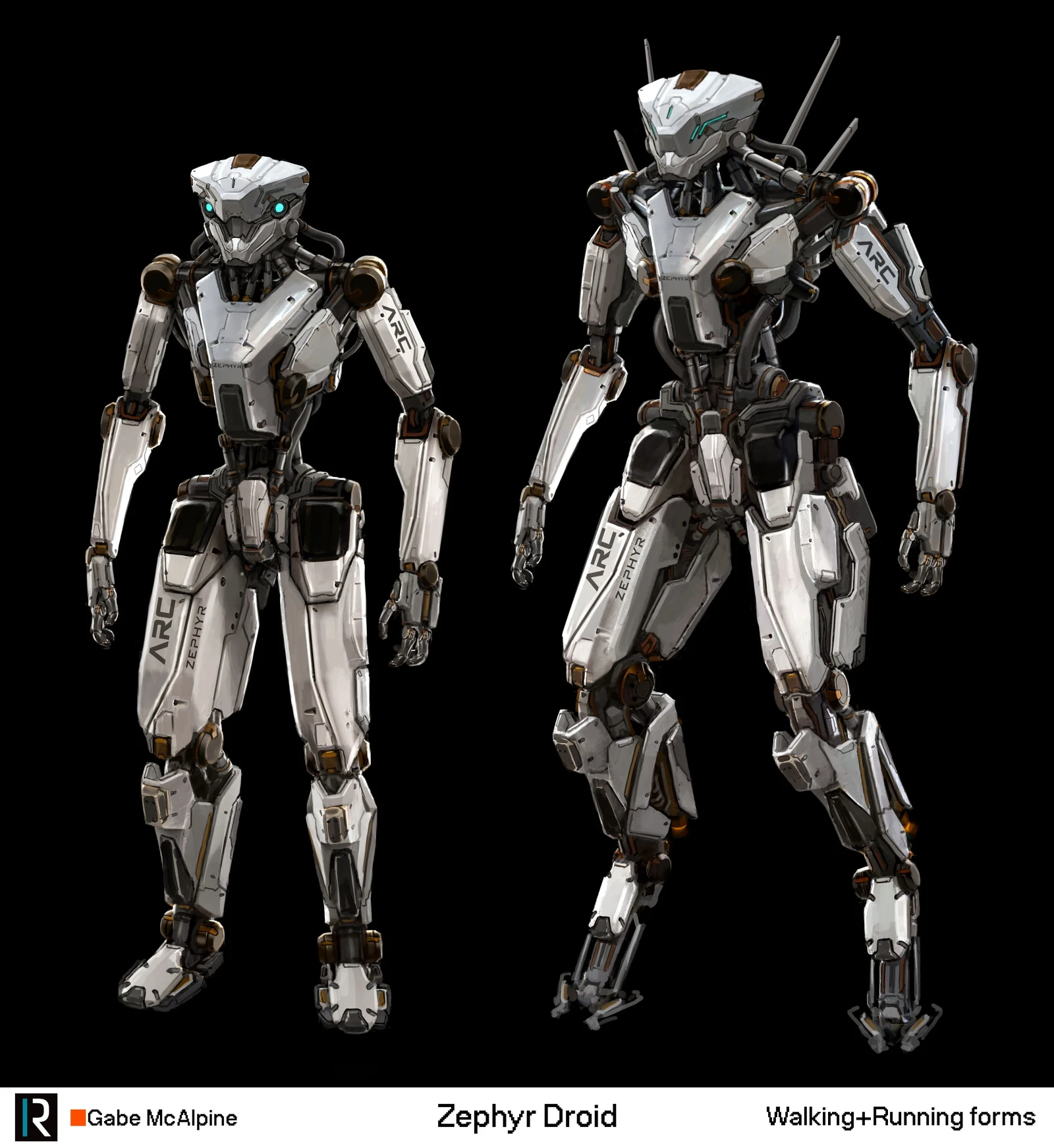 Zephyr Droid - LAK (Cancelled Game Project)