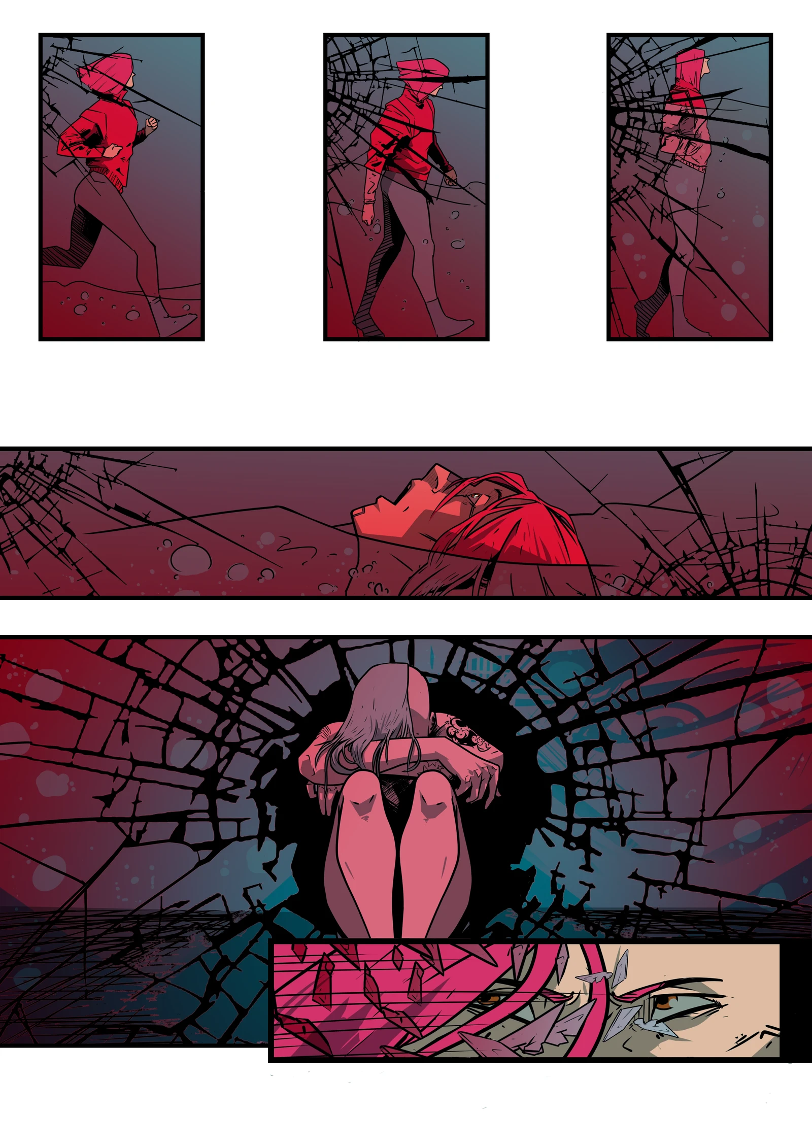 Comics Cyberpunk "codered
