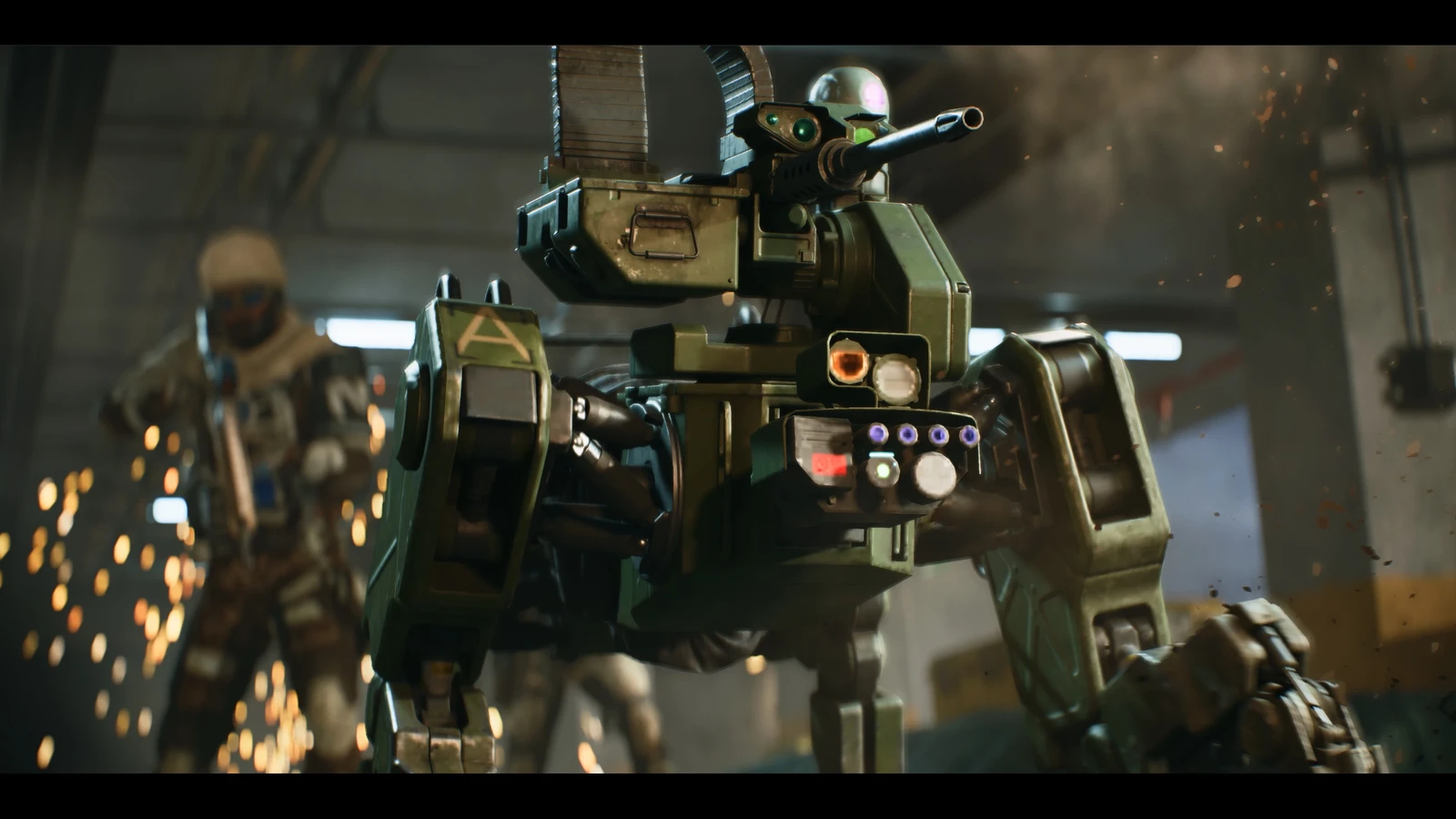 Cinematic Trailer Shot Lighting