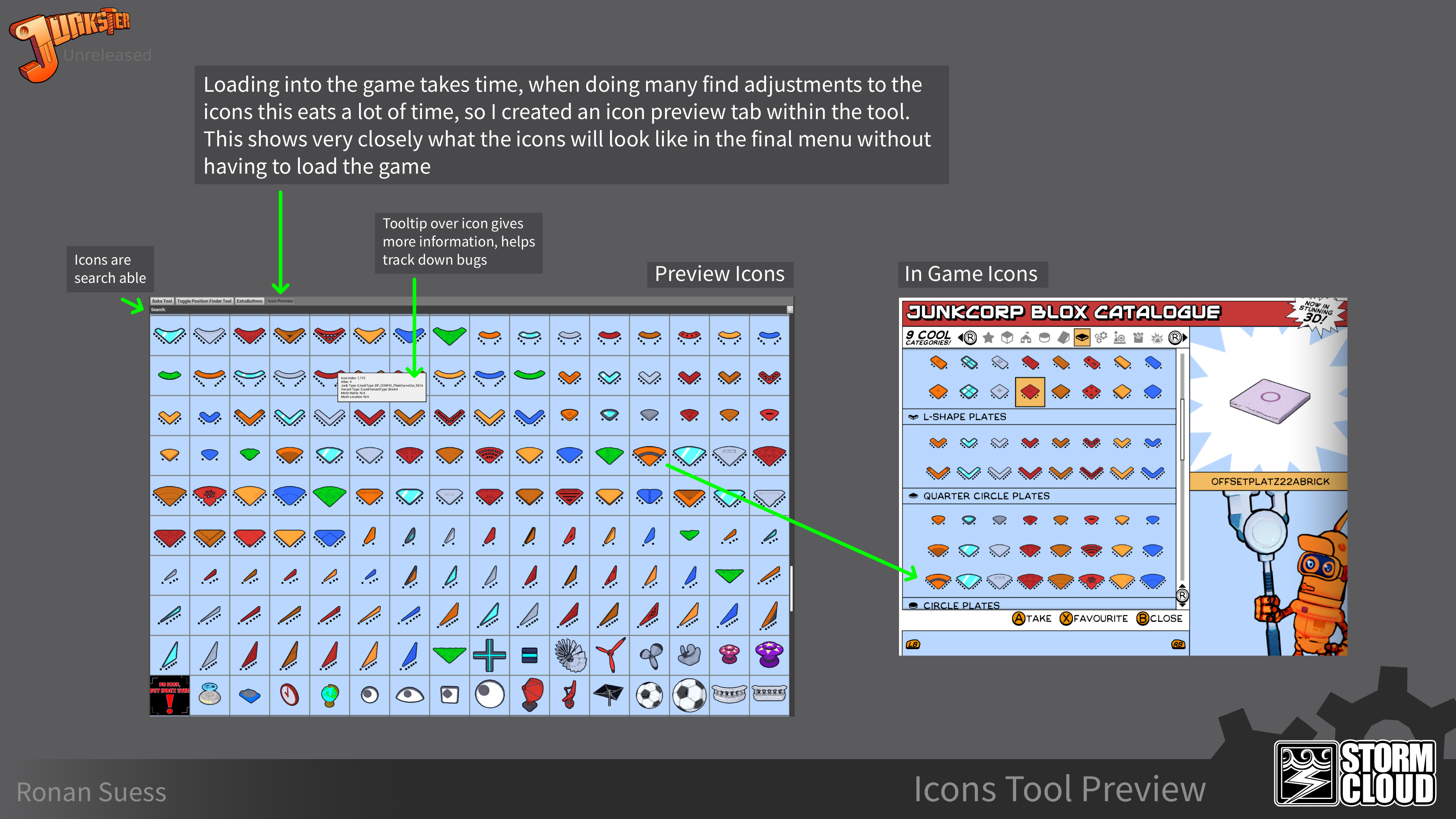 Icon preview to prevent the need to run the game to see if an icon is working or not.