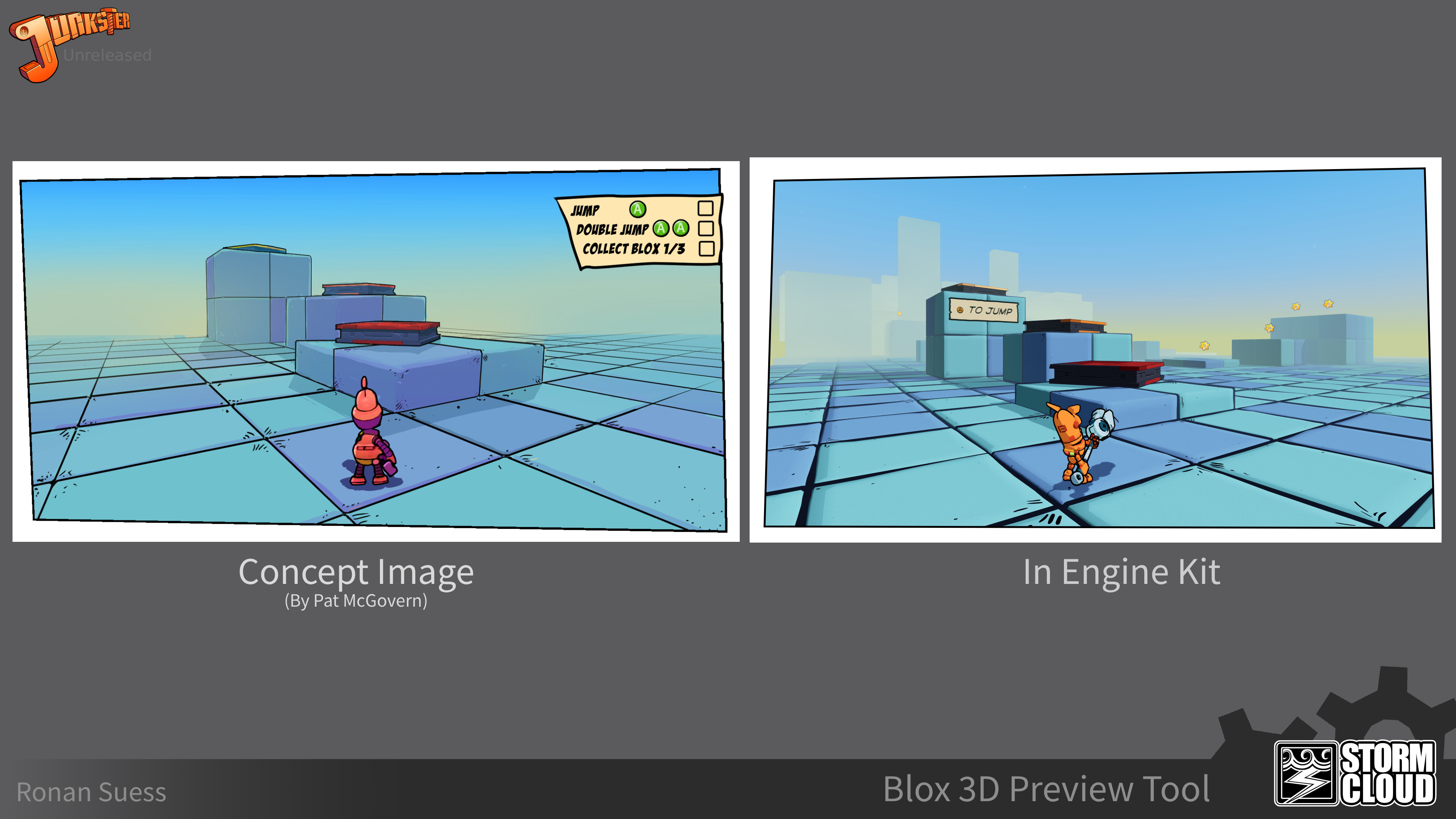 Concept Left, finished in game version Right.
Concept by Pat McGovern.