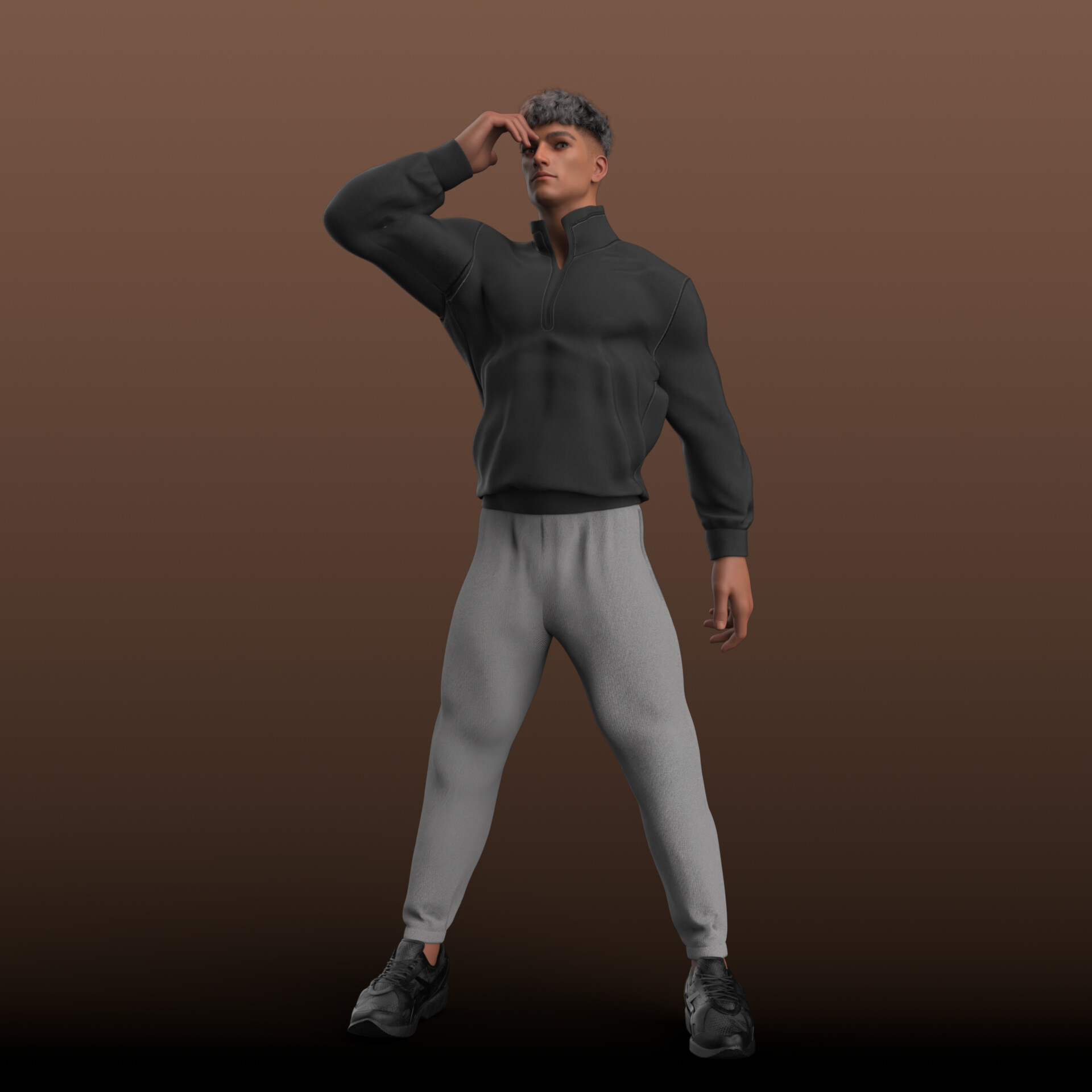 ArtStation - Mason Reed Athletic 3D Character