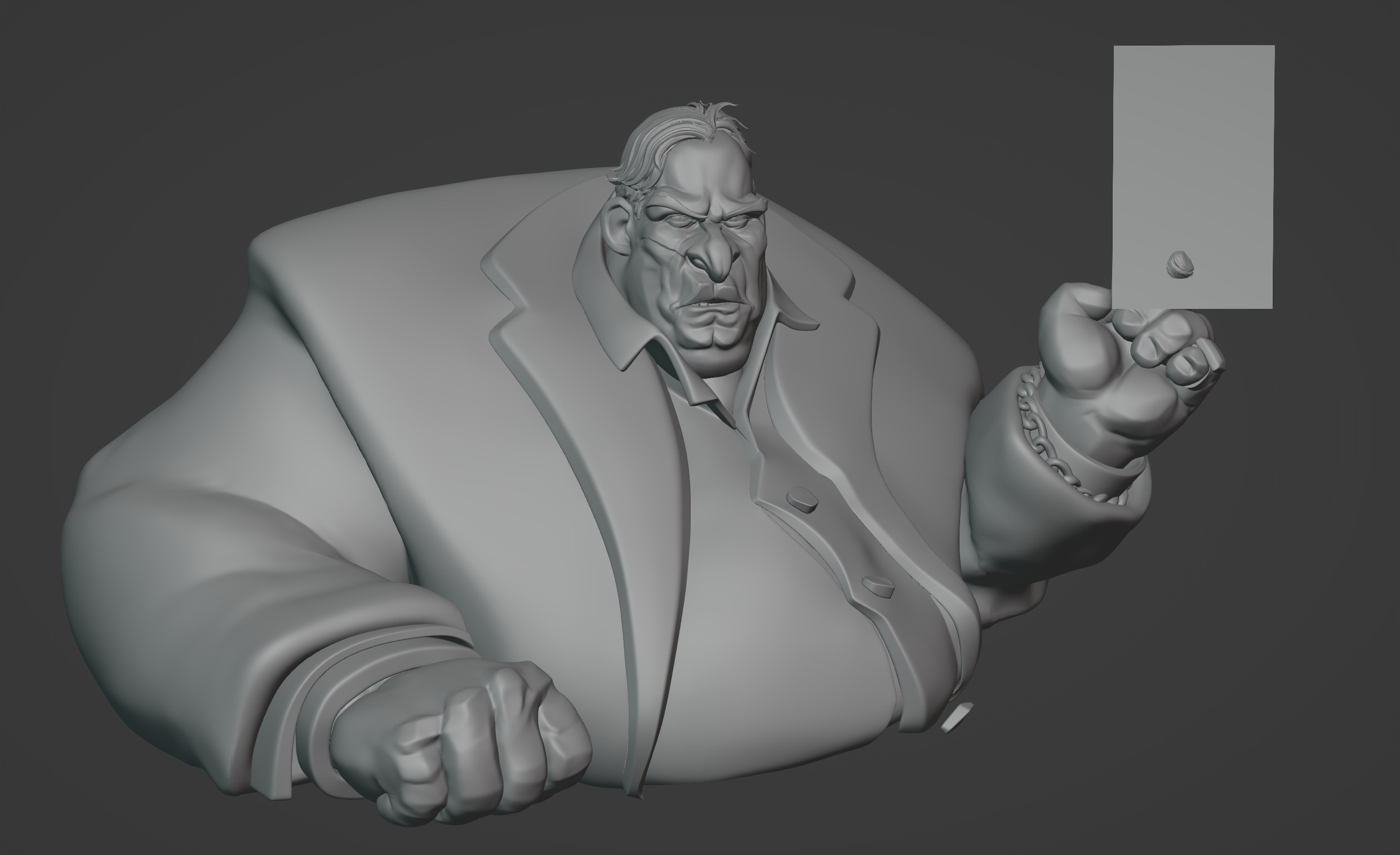 Screen Grab Matcap Grey