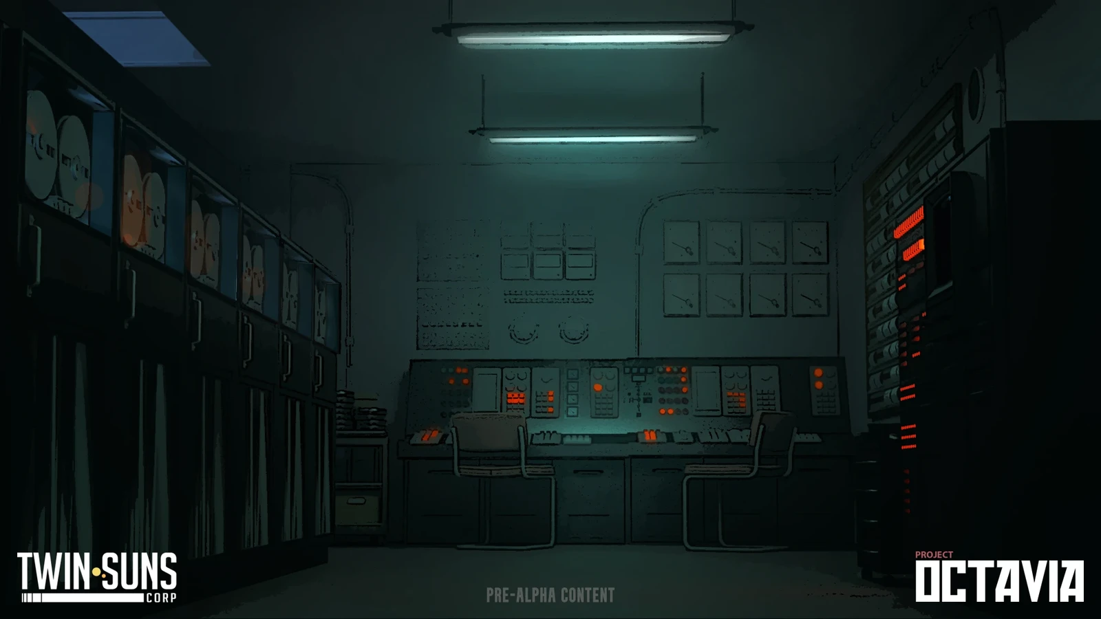 The Soviet Archives building: data storage