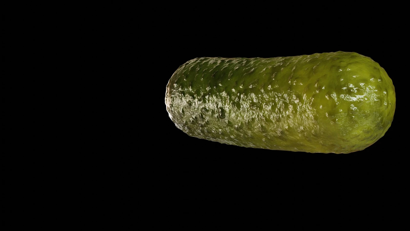 Pickle - Texture setup showcasing what is possible without actually modeling anything. Base model is a simple cylinder that got transformed through the texture setup.