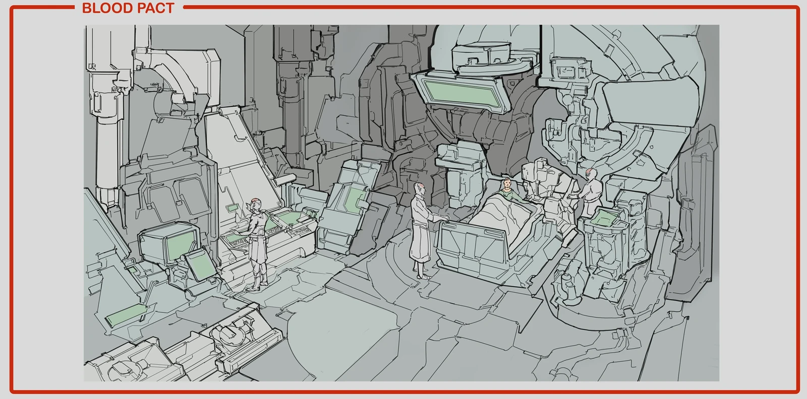 BloodPact: Interior Design