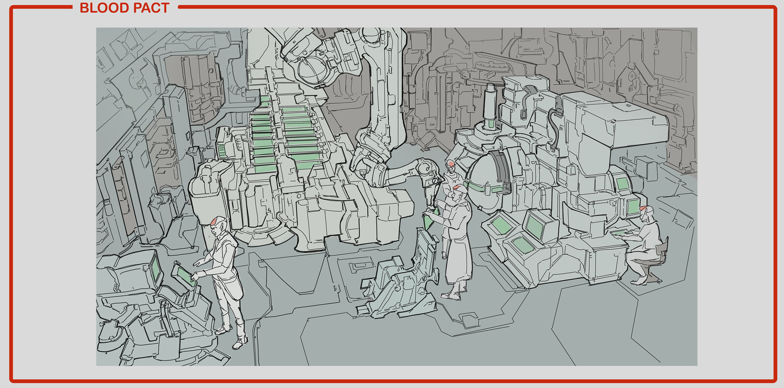 BloodPact : Interior Design