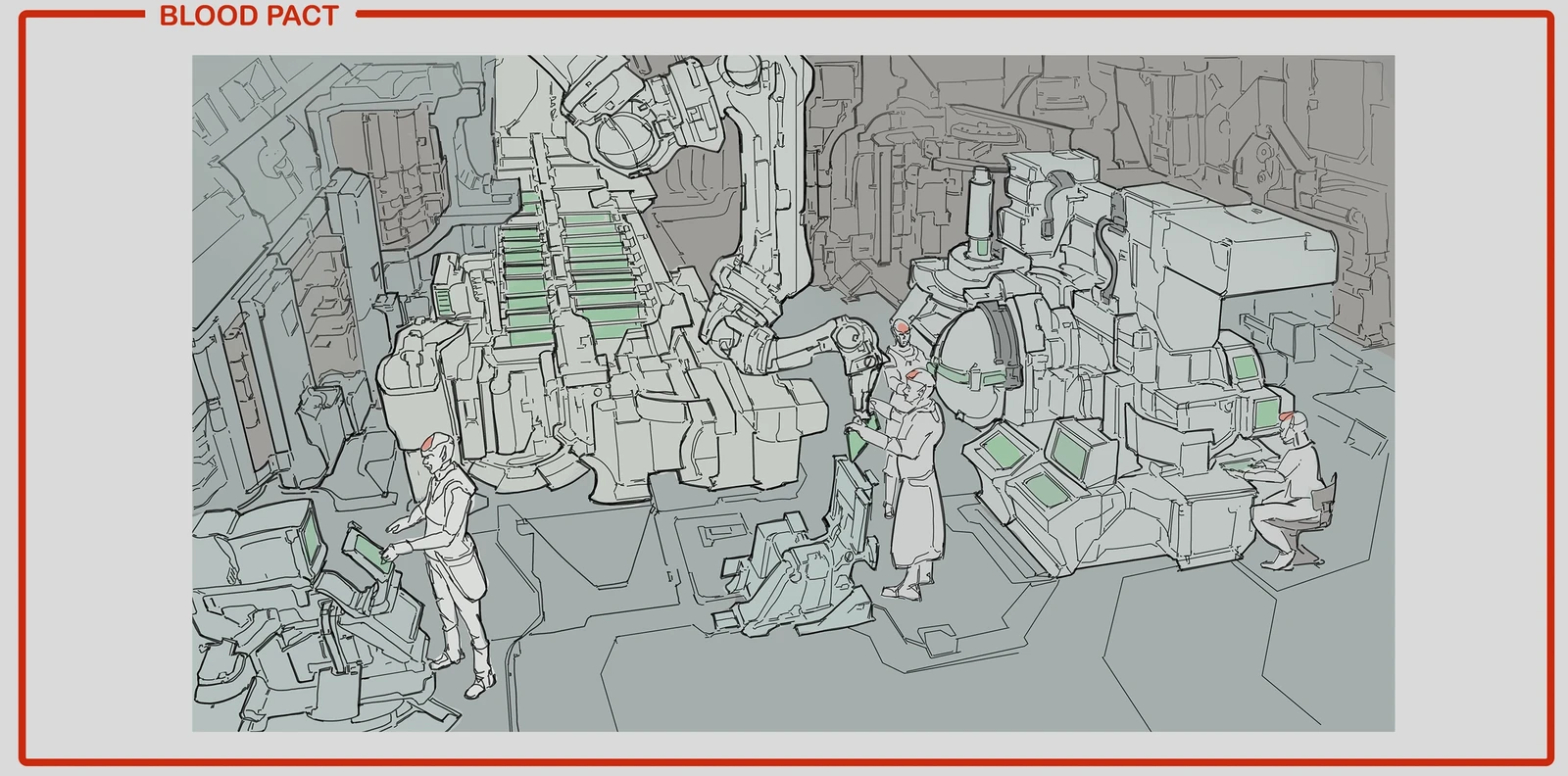 BloodPact : Interior Design