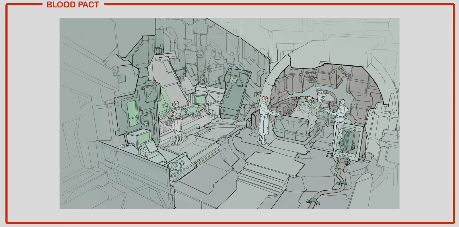 BloodPact: Interior Design