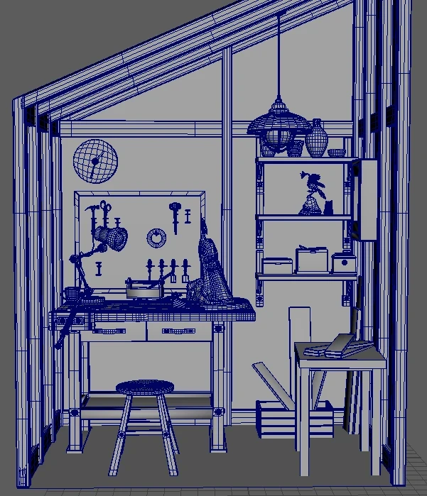 Blockout. 