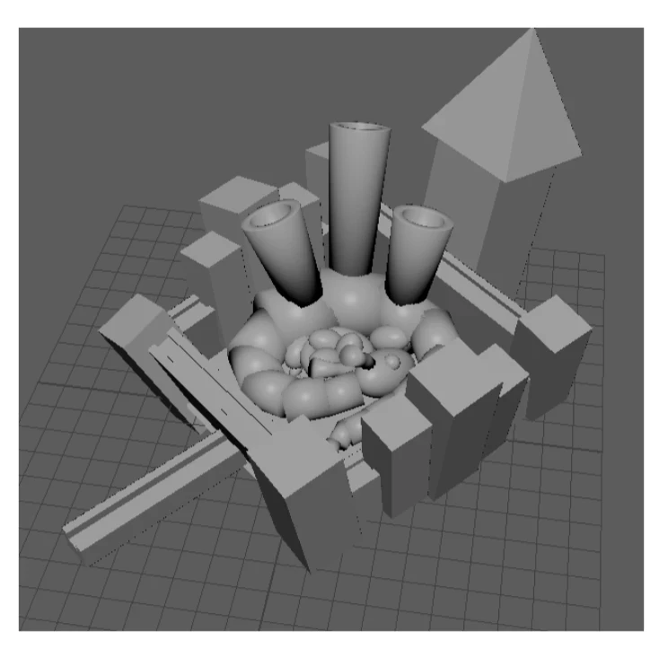 Blockout. 