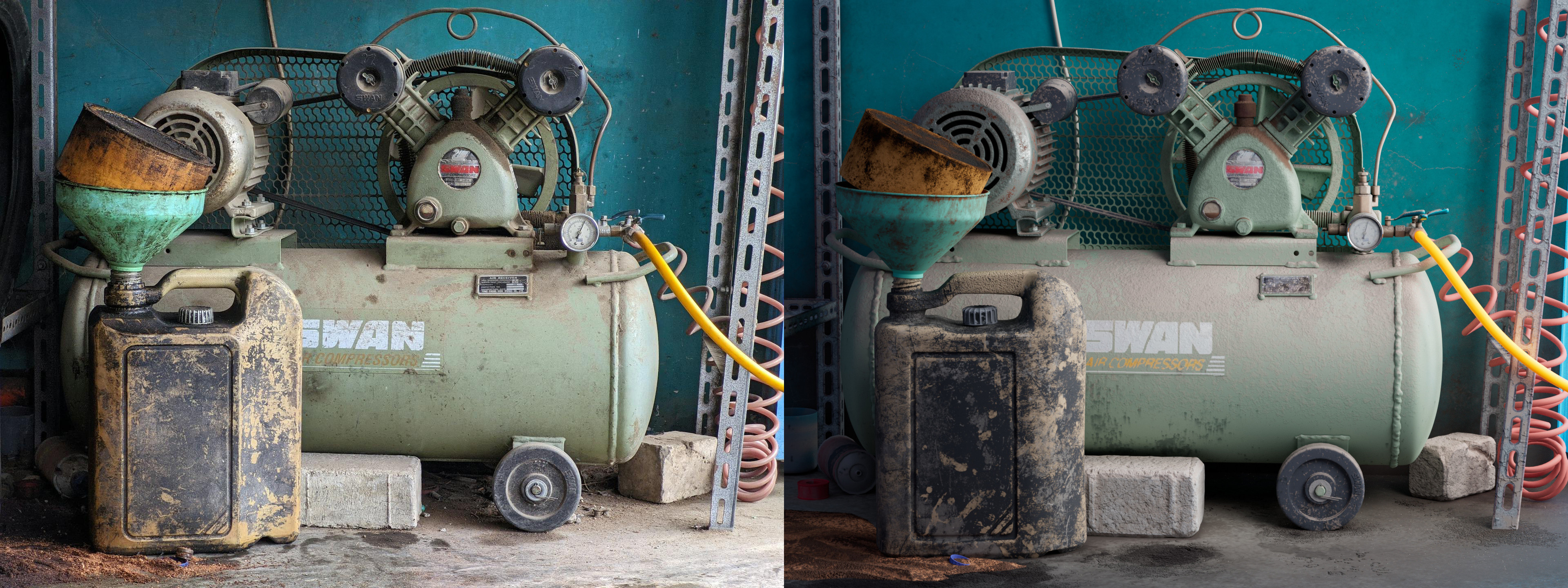 Side By Side (Reference on left)