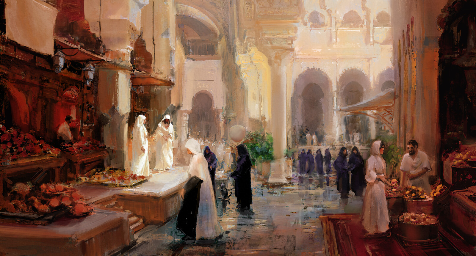 Orientalism Series: Bazaar