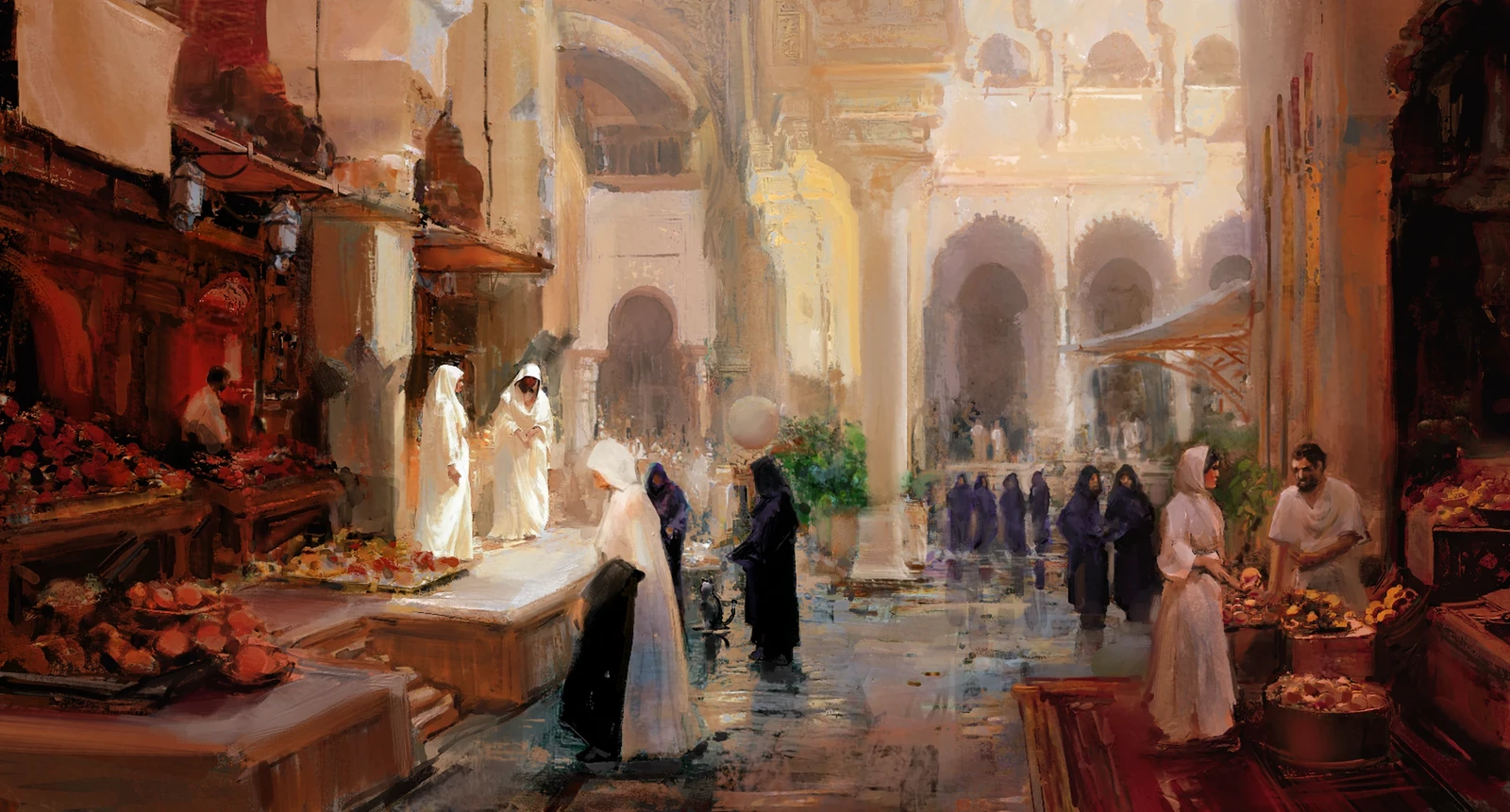 Orientalism Series: Bazaar