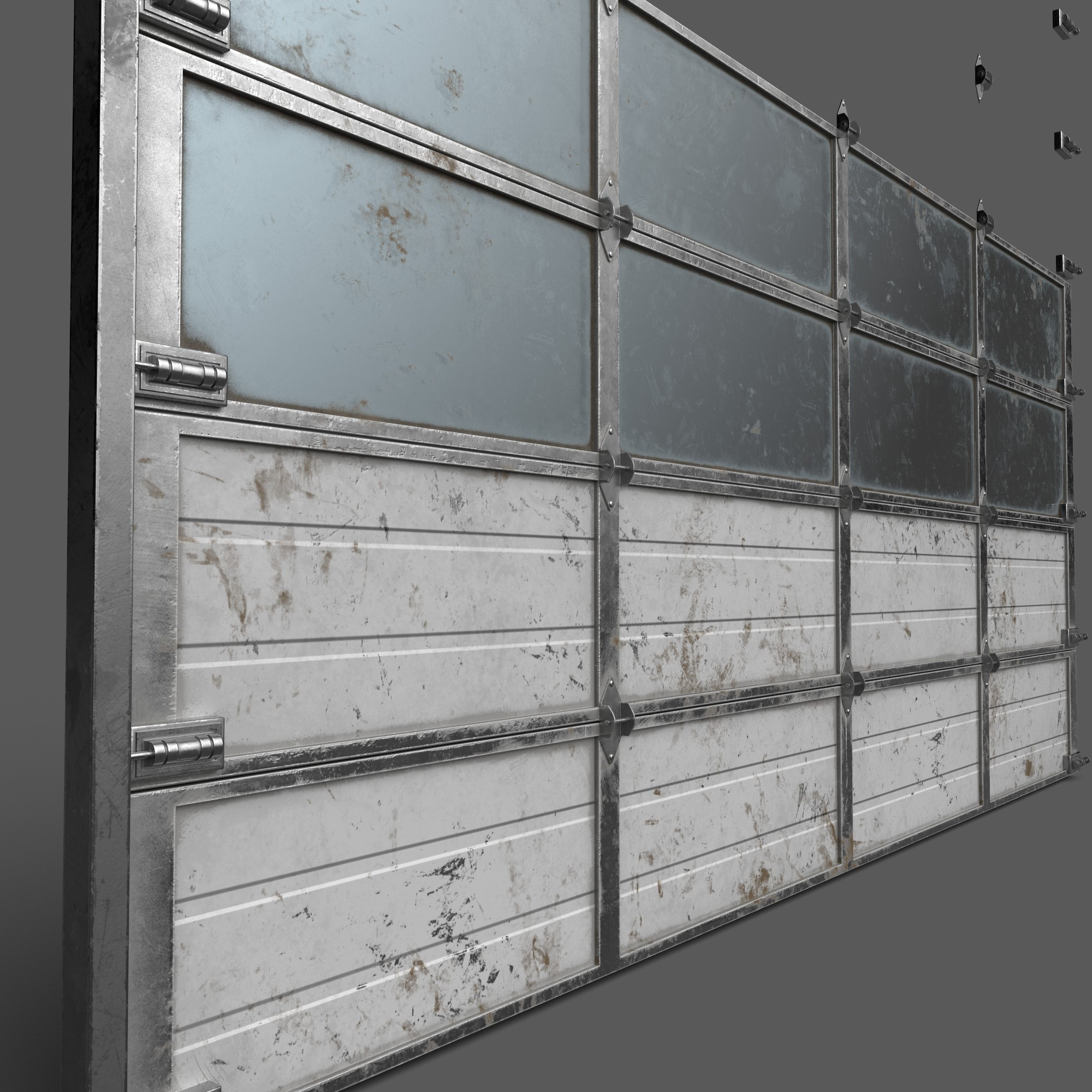 Rolling door texture
