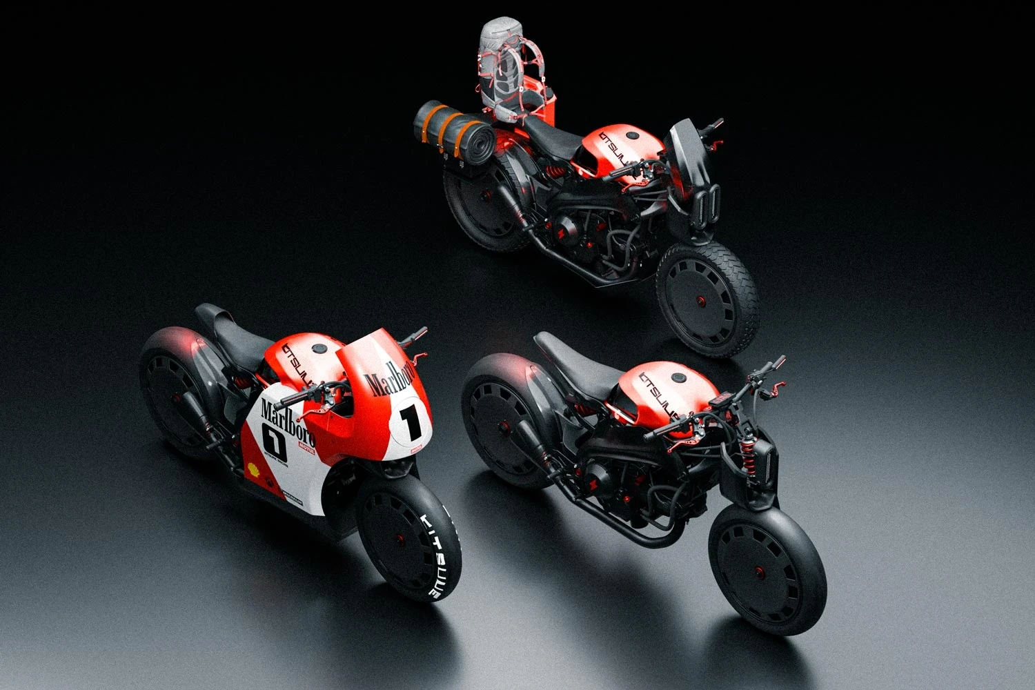 Kitsune OMNI - Cafe Racer, Adventure and Sport Configurations