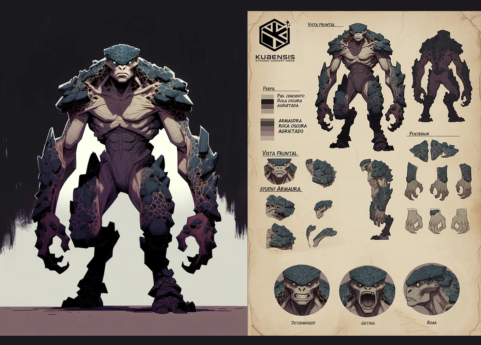Model Sheet - Kaisel