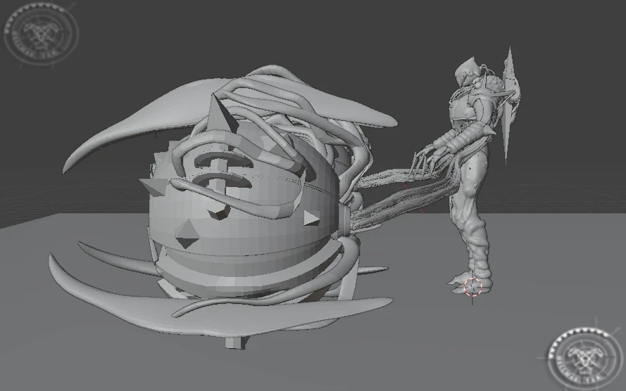 3d side (no texture)