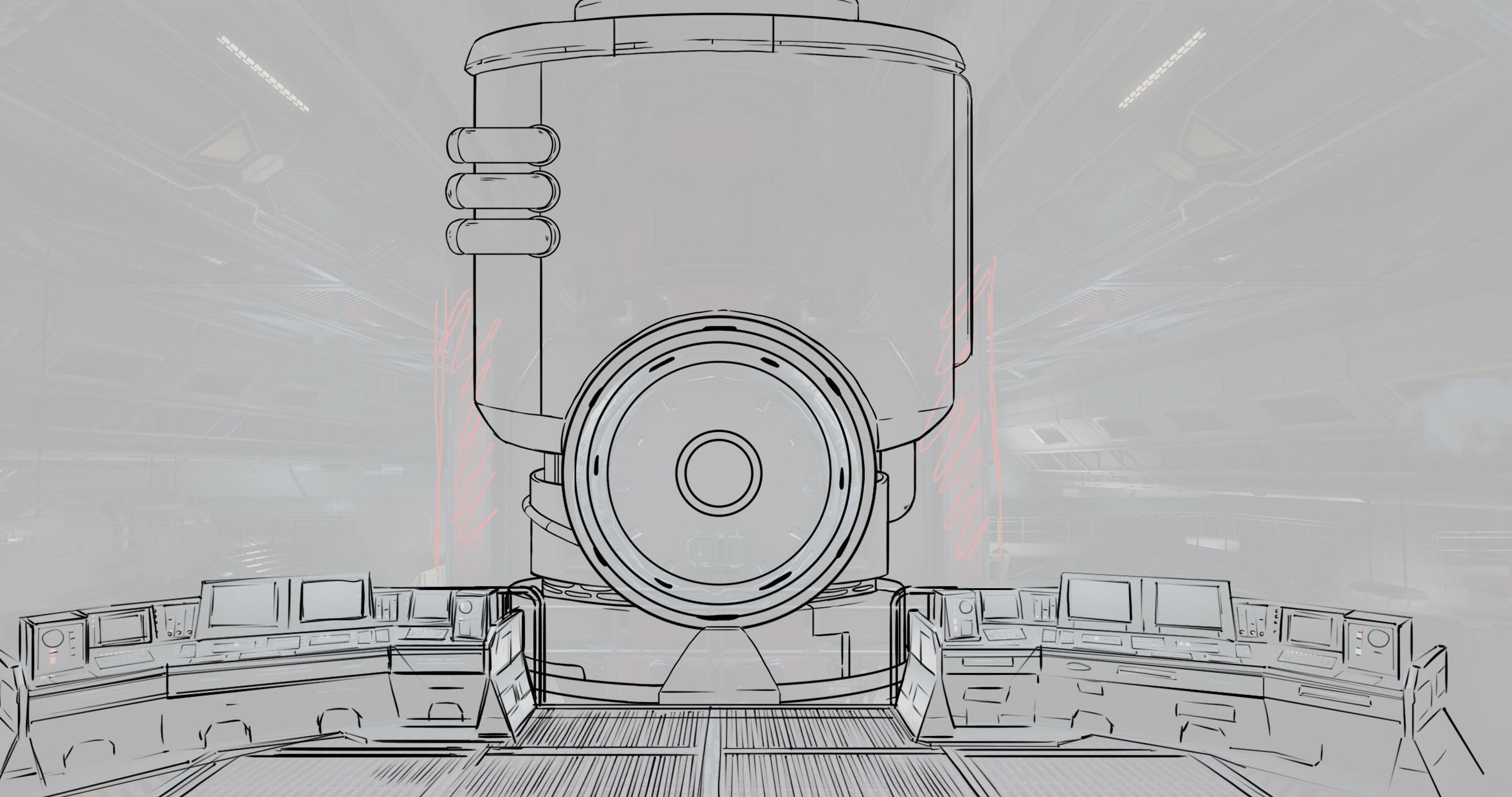 Conceptual design of a Computer System for a game level.