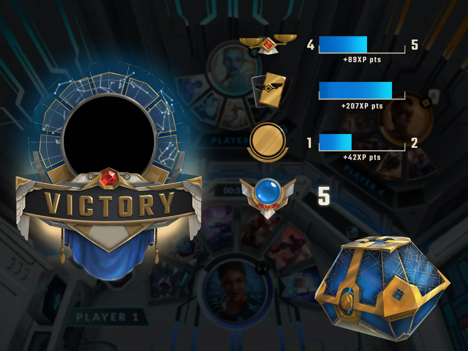 Example for the Victory screen